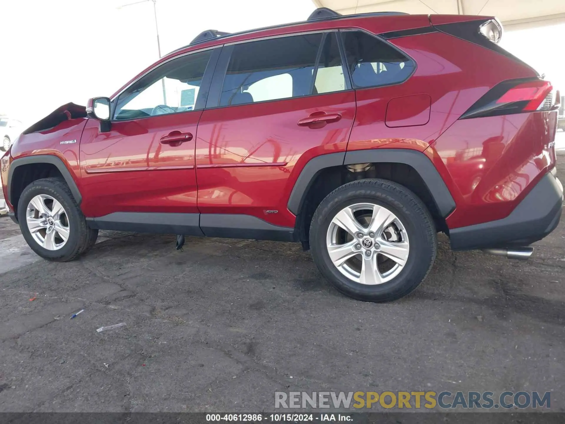 14 Photograph of a damaged car 4T3RWRFV5MU047149 TOYOTA RAV4 HYBRID 2021