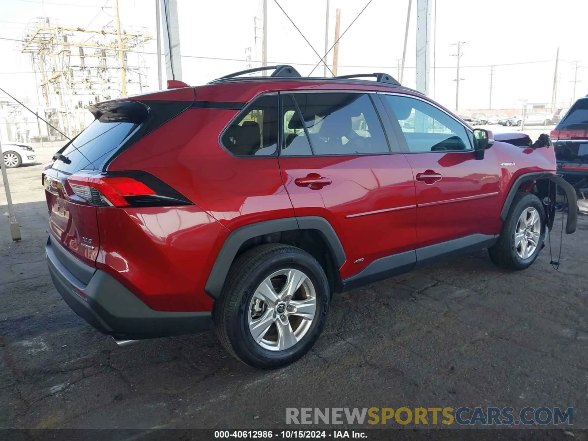 4 Photograph of a damaged car 4T3RWRFV5MU047149 TOYOTA RAV4 HYBRID 2021