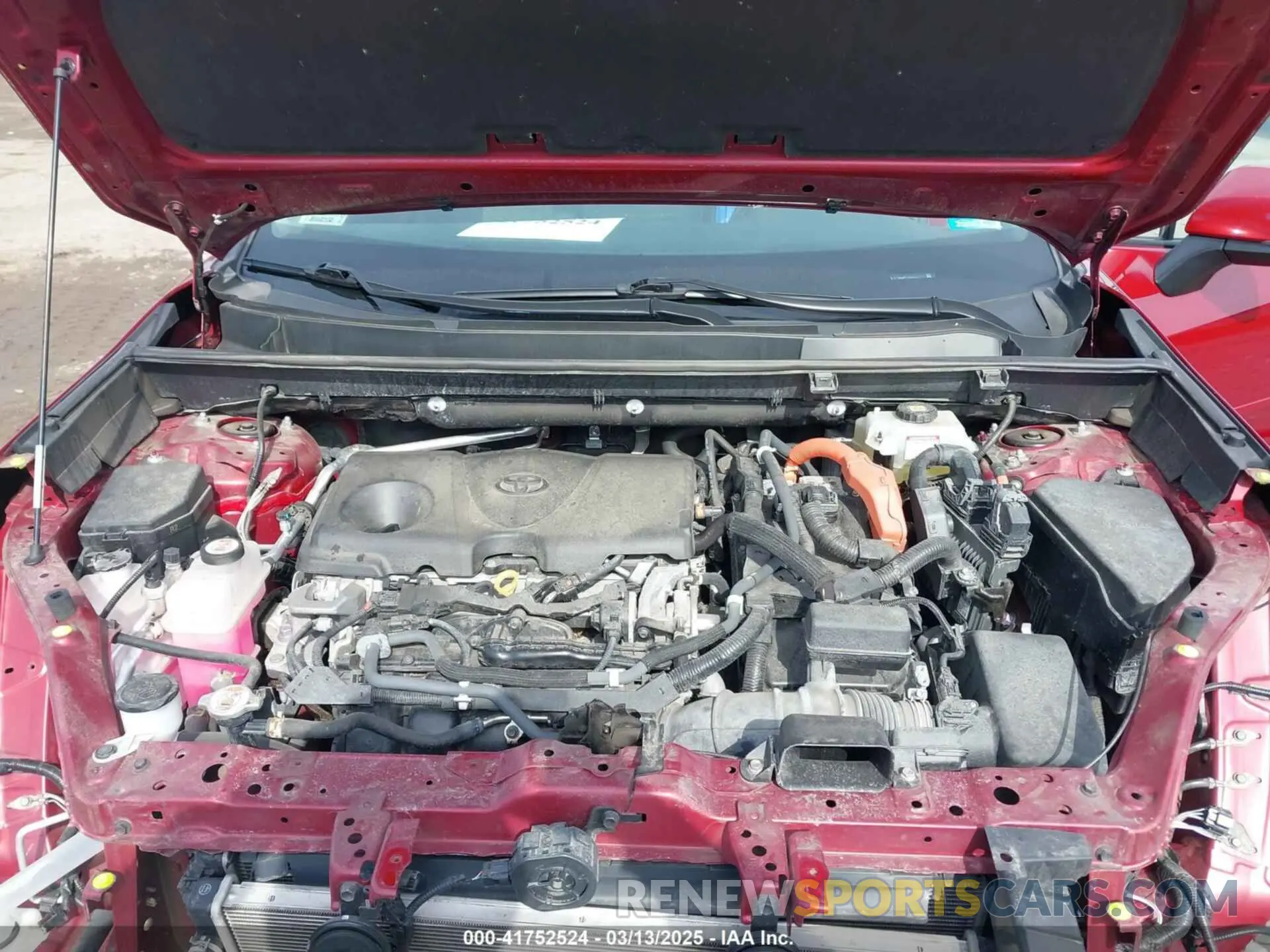 10 Photograph of a damaged car 4T3RWRFV6MU027704 TOYOTA RAV4 HYBRID 2021