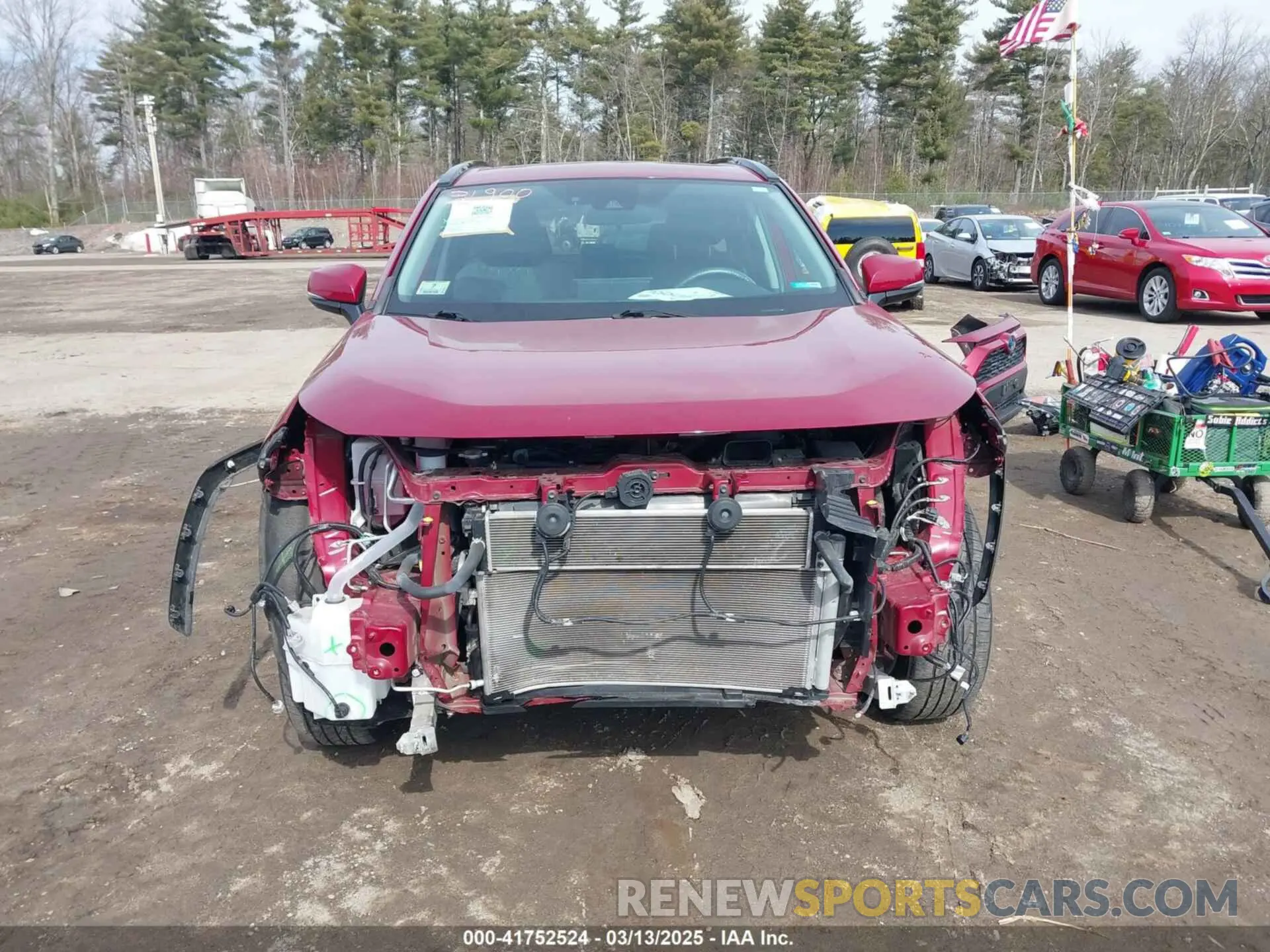 13 Photograph of a damaged car 4T3RWRFV6MU027704 TOYOTA RAV4 HYBRID 2021