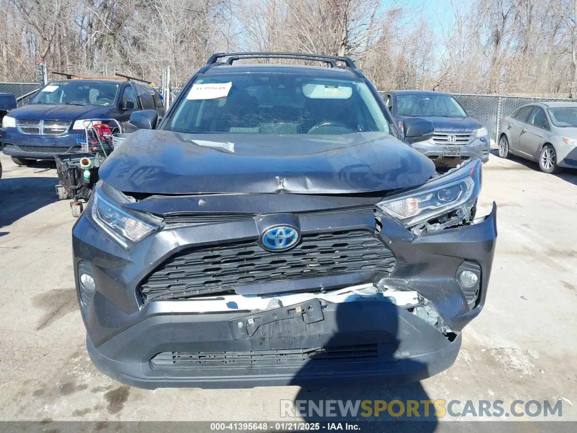 12 Photograph of a damaged car 4T3RWRFV6MU037326 TOYOTA RAV4 HYBRID 2021