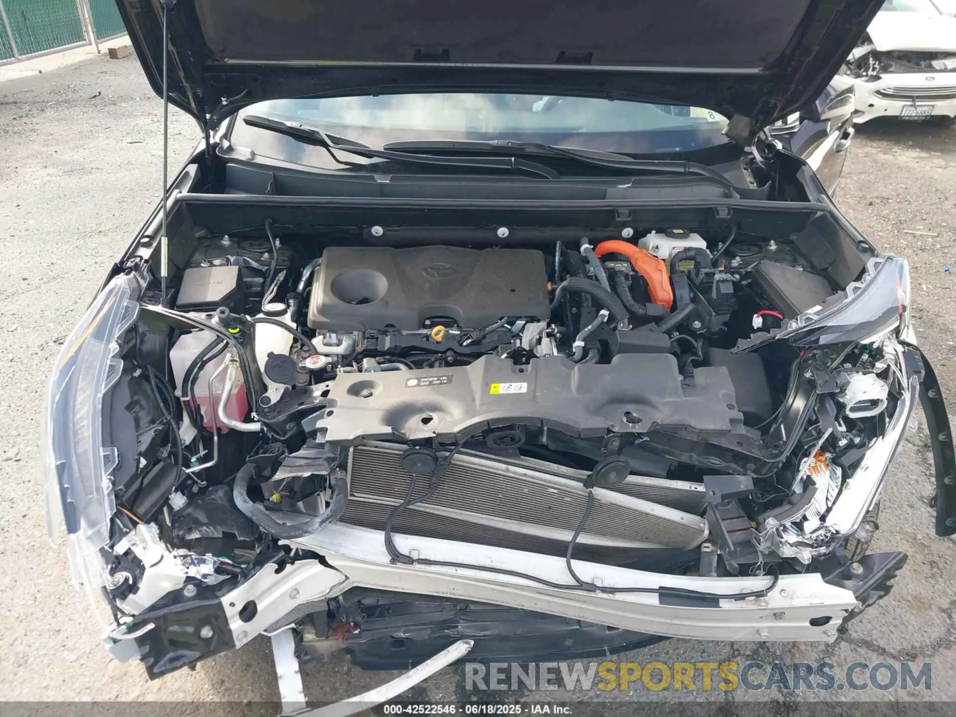 10 Photograph of a damaged car 4T3RWRFV7MU033916 TOYOTA RAV4 HYBRID 2021