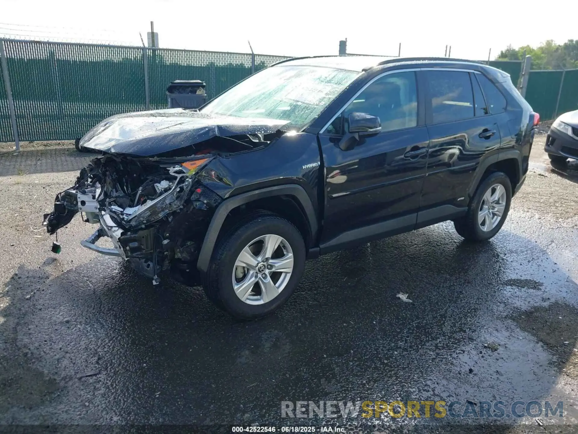 2 Photograph of a damaged car 4T3RWRFV7MU033916 TOYOTA RAV4 HYBRID 2021