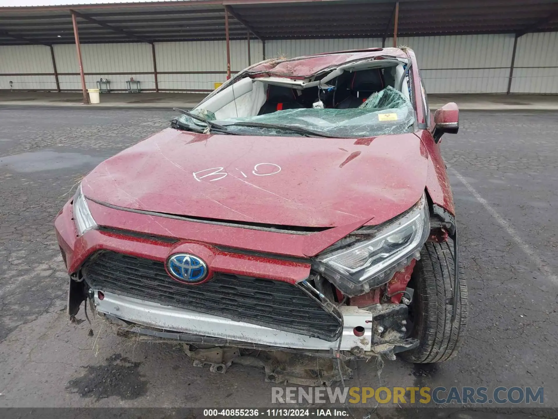 6 Photograph of a damaged car 4T3RWRFV8MU045069 TOYOTA RAV4 HYBRID 2021