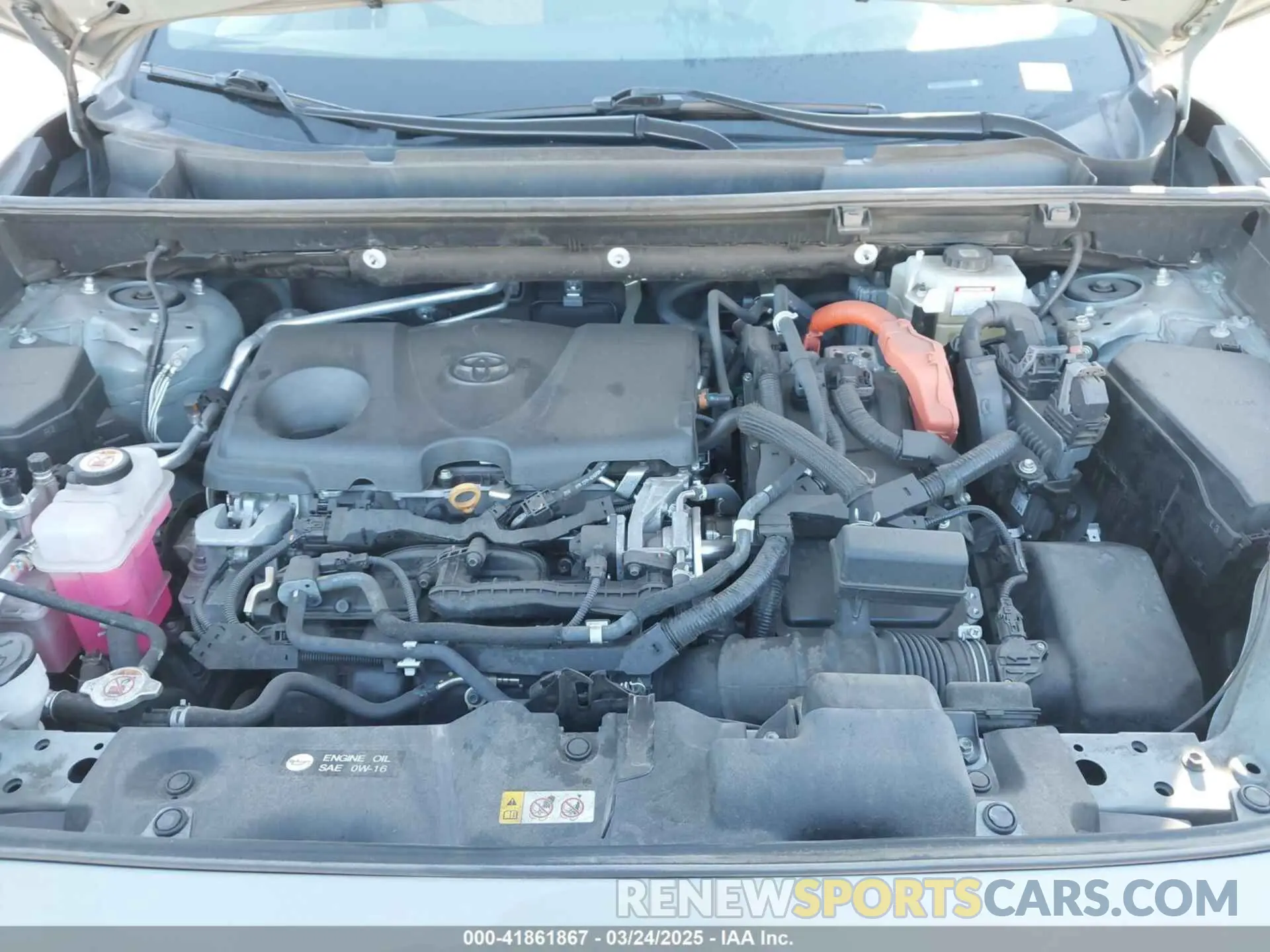 10 Photograph of a damaged car 4T3RWRFVXMU014941 TOYOTA RAV4 HYBRID 2021
