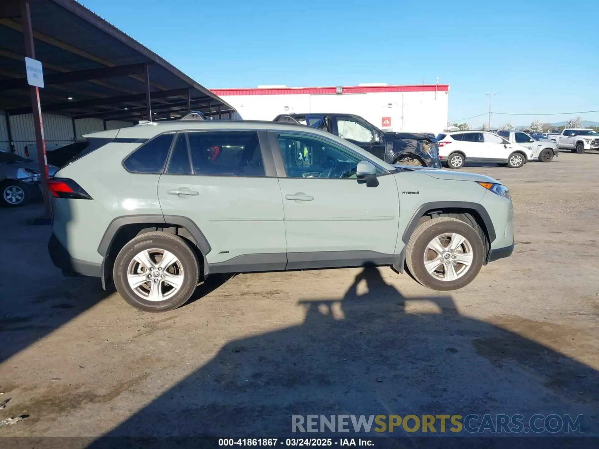 13 Photograph of a damaged car 4T3RWRFVXMU014941 TOYOTA RAV4 HYBRID 2021