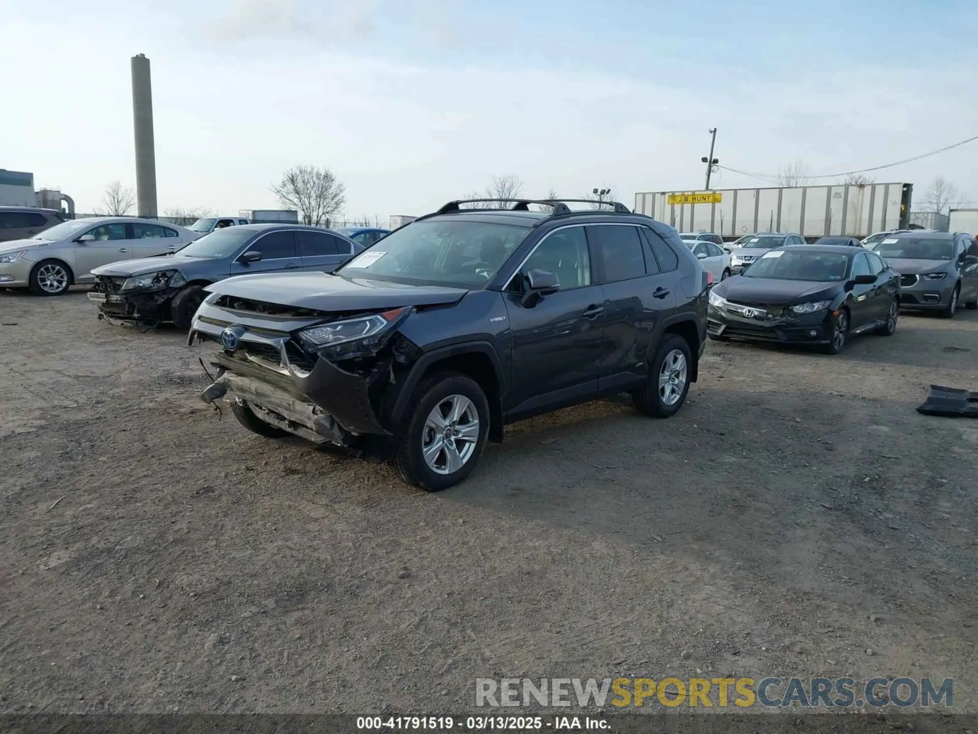 2 Photograph of a damaged car 4T3RWRFVXMU043839 TOYOTA RAV4 HYBRID 2021