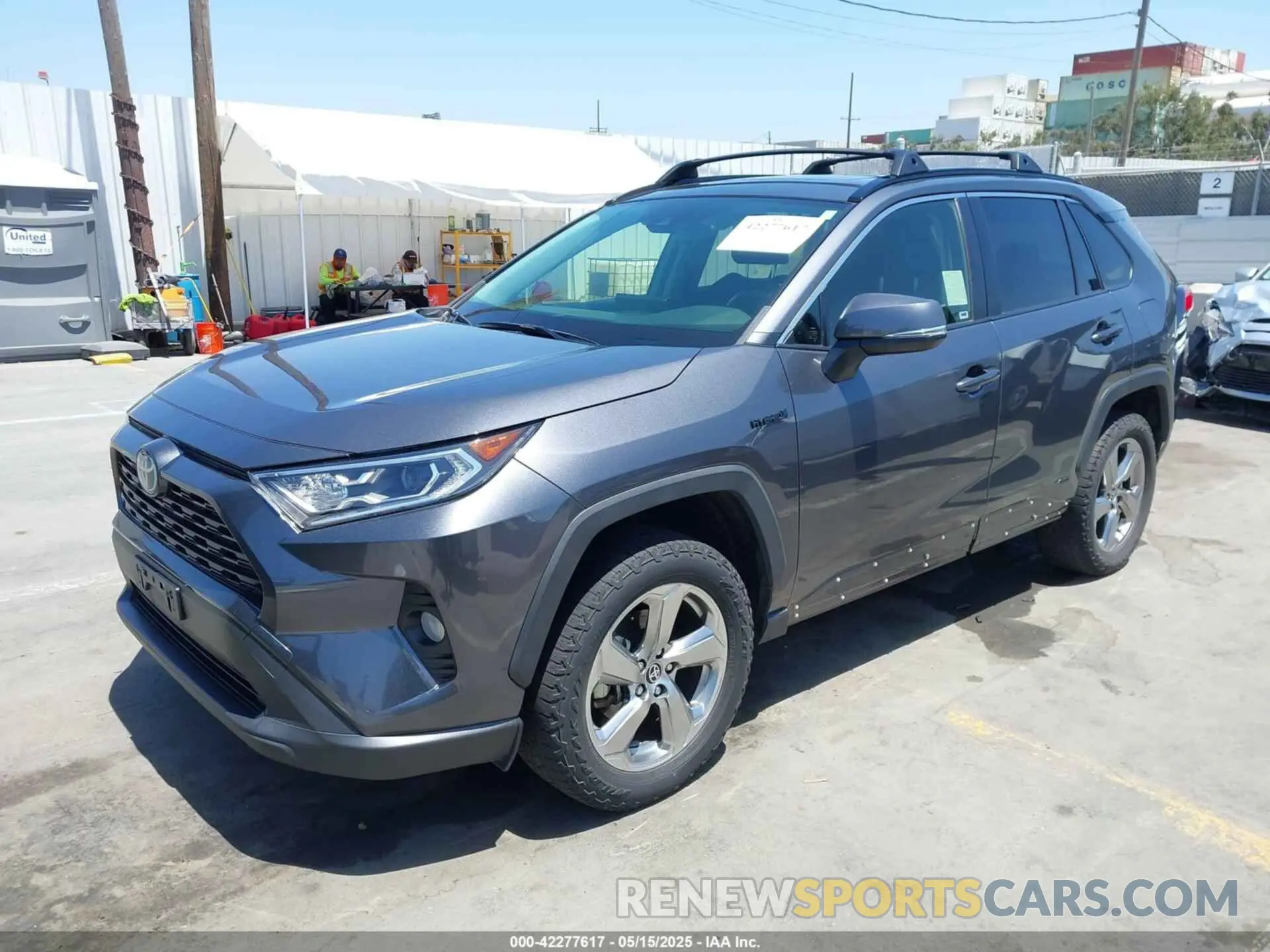 2 Photograph of a damaged car JTMB6RFV4MD039056 TOYOTA RAV4 HYBRID 2021