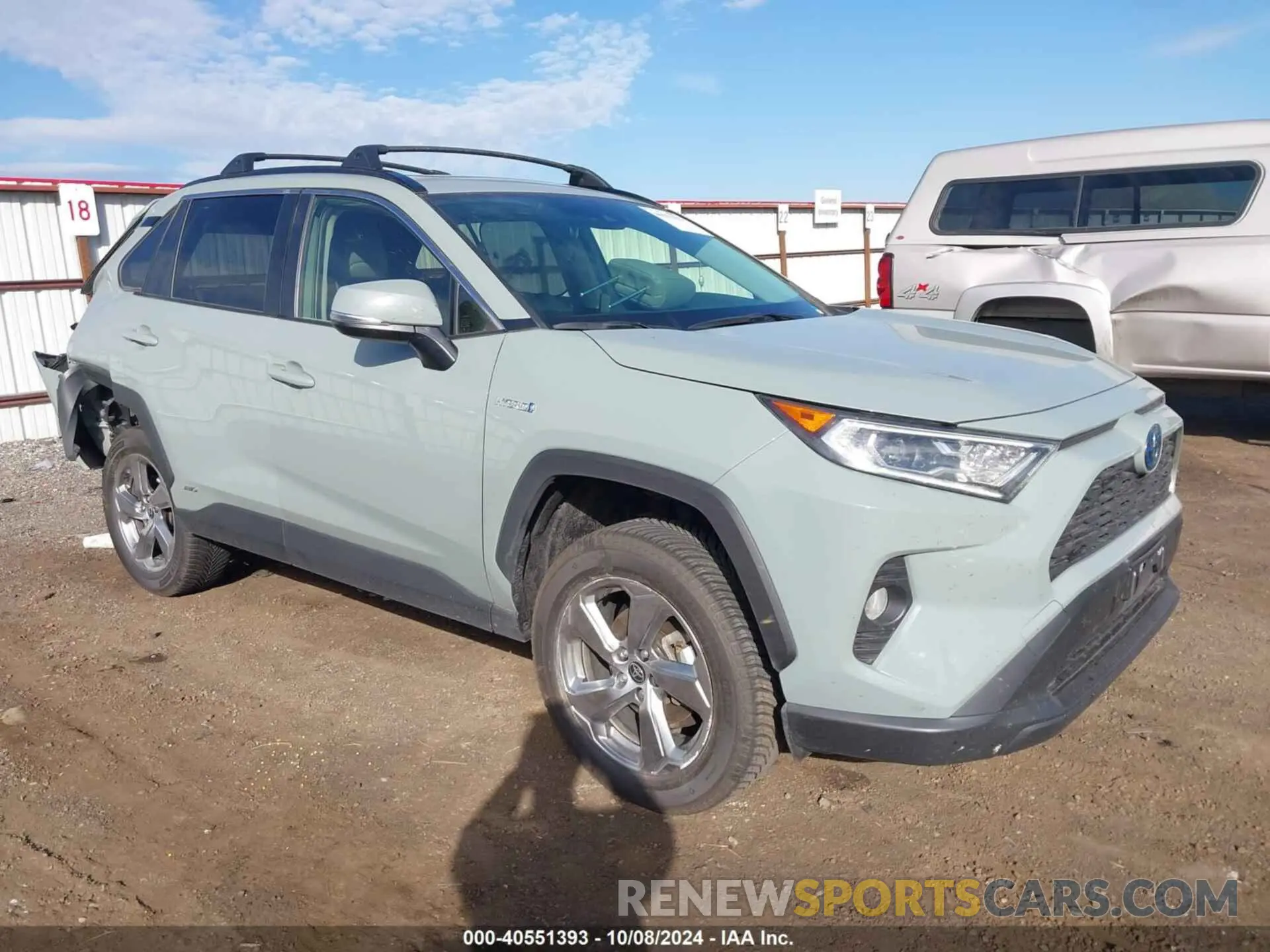 1 Photograph of a damaged car JTMB6RFV7MD040783 TOYOTA RAV4 HYBRID 2021