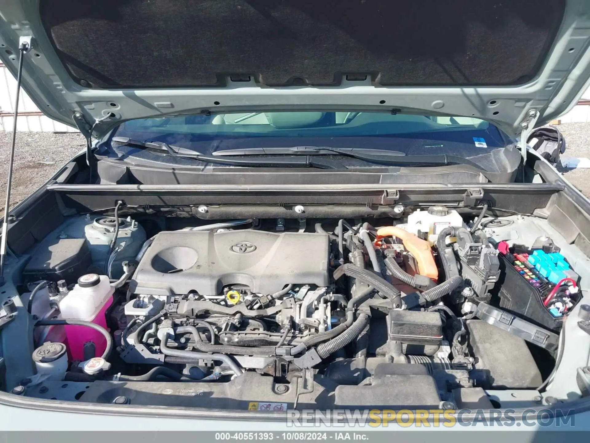 10 Photograph of a damaged car JTMB6RFV7MD040783 TOYOTA RAV4 HYBRID 2021
