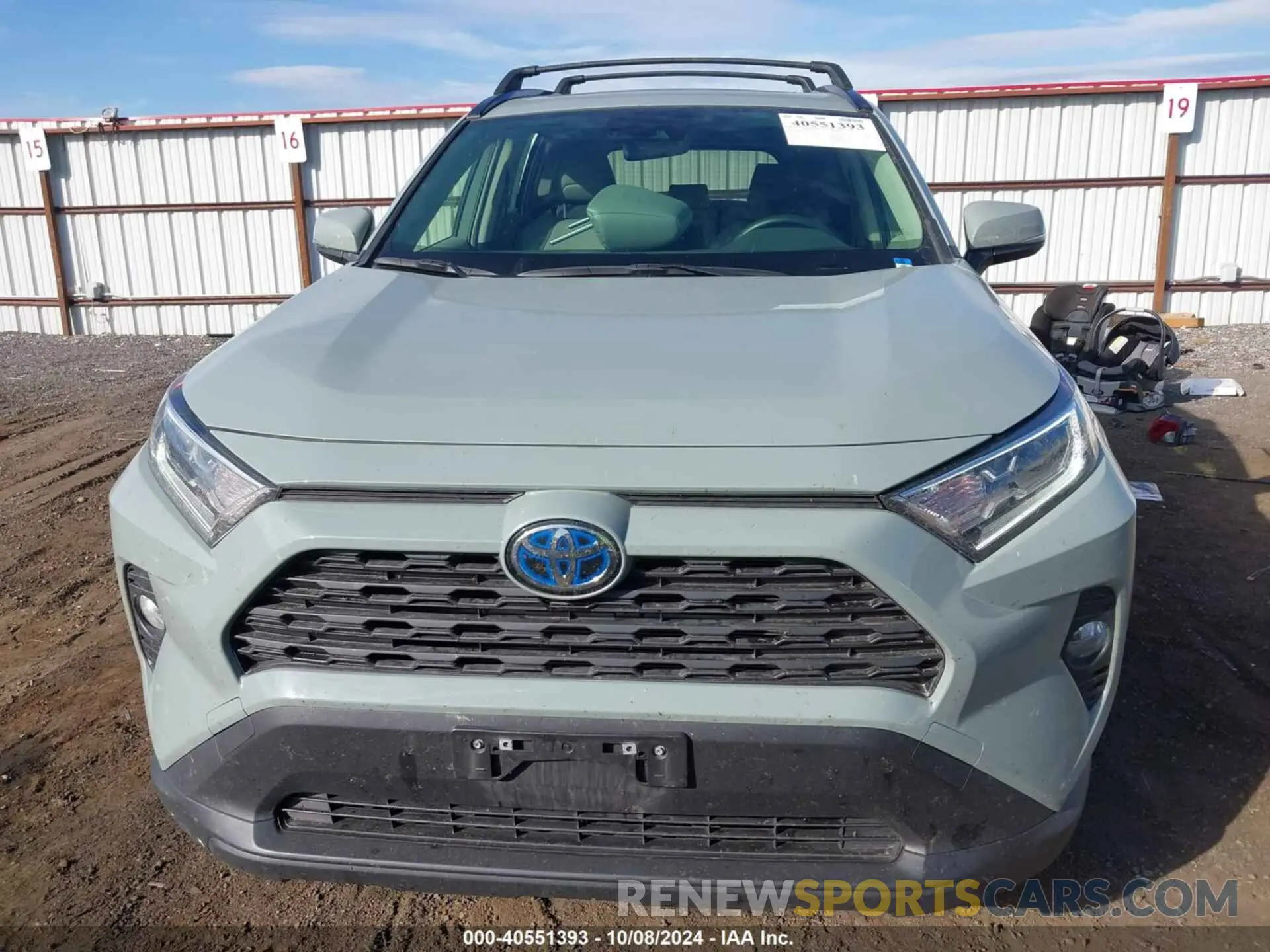 13 Photograph of a damaged car JTMB6RFV7MD040783 TOYOTA RAV4 HYBRID 2021