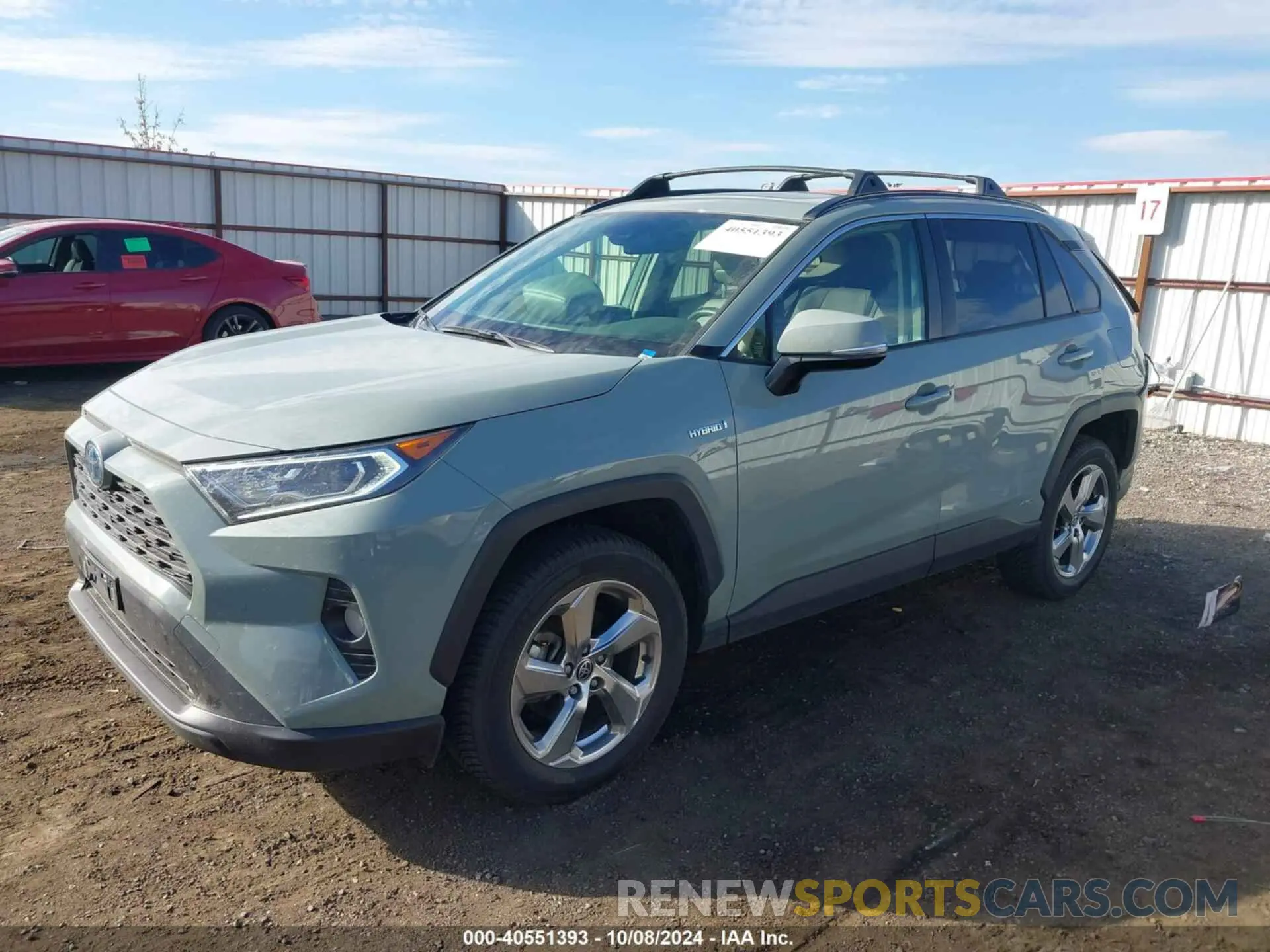 2 Photograph of a damaged car JTMB6RFV7MD040783 TOYOTA RAV4 HYBRID 2021
