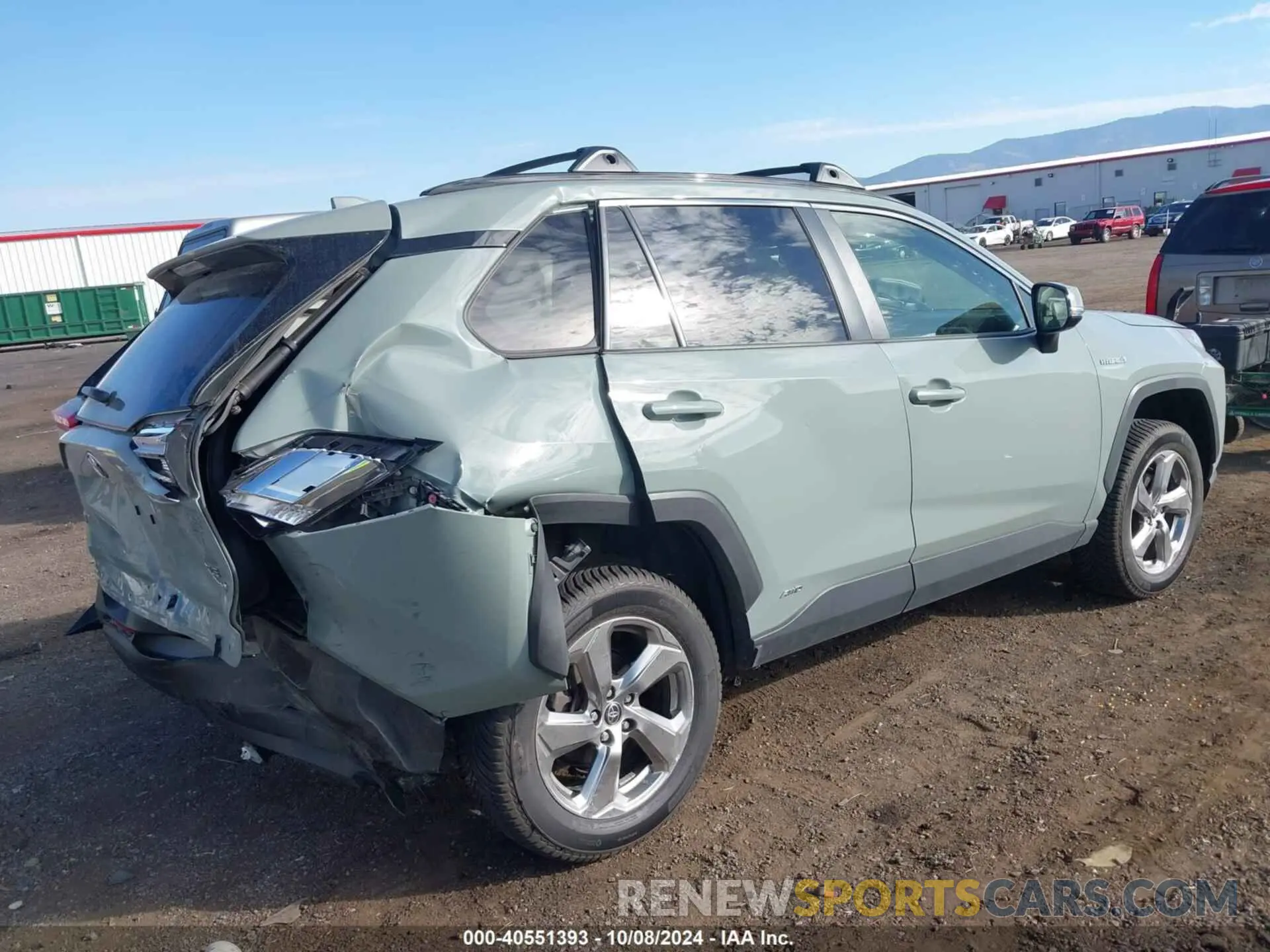 4 Photograph of a damaged car JTMB6RFV7MD040783 TOYOTA RAV4 HYBRID 2021