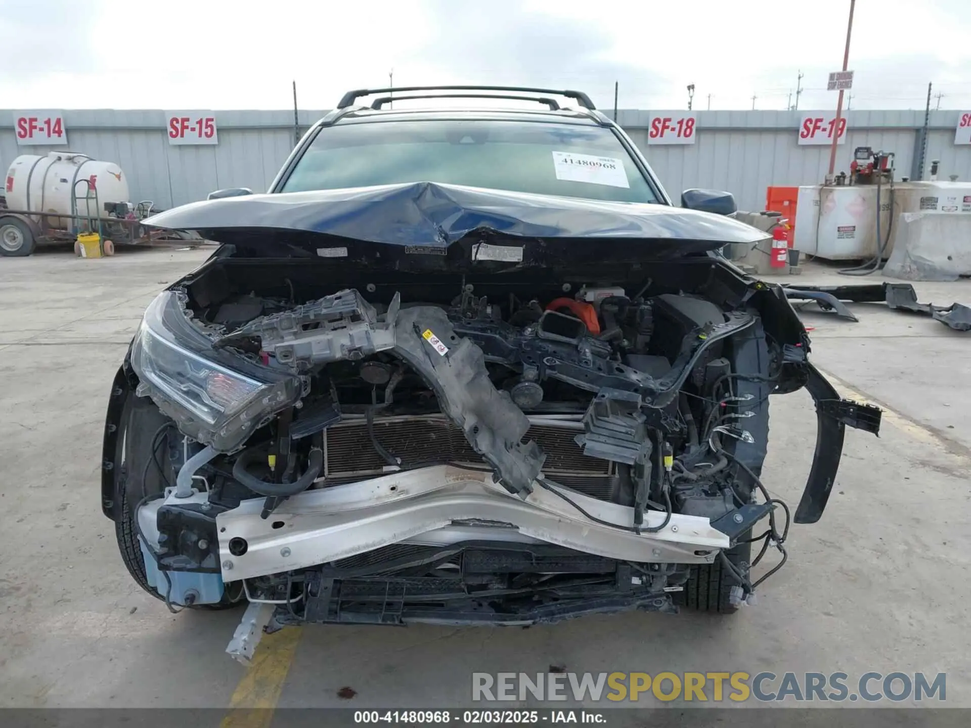 13 Photograph of a damaged car JTMB6RFVXMD039689 TOYOTA RAV4 HYBRID 2021