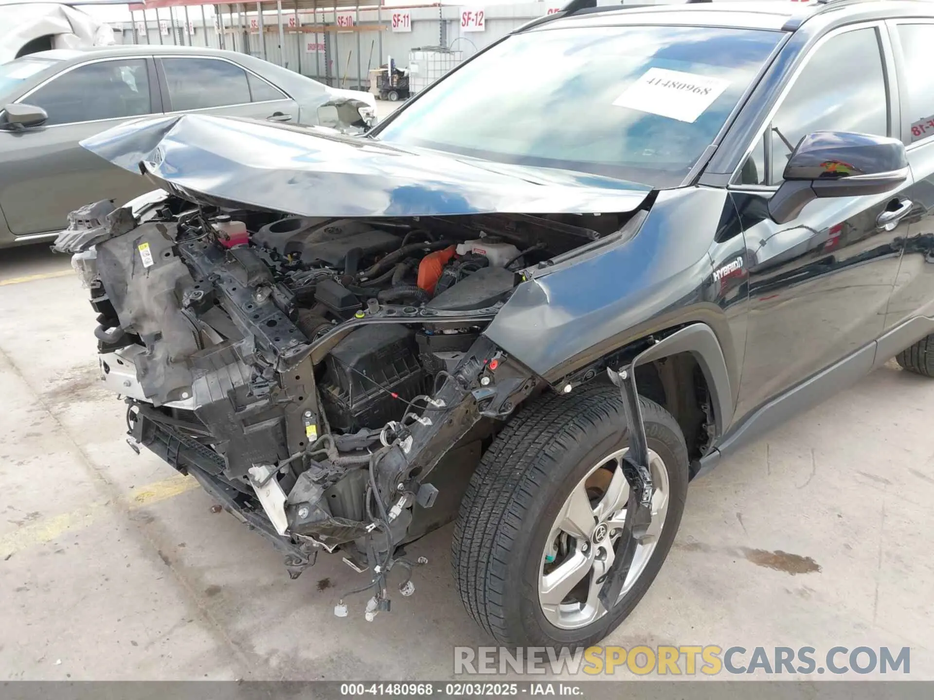 6 Photograph of a damaged car JTMB6RFVXMD039689 TOYOTA RAV4 HYBRID 2021