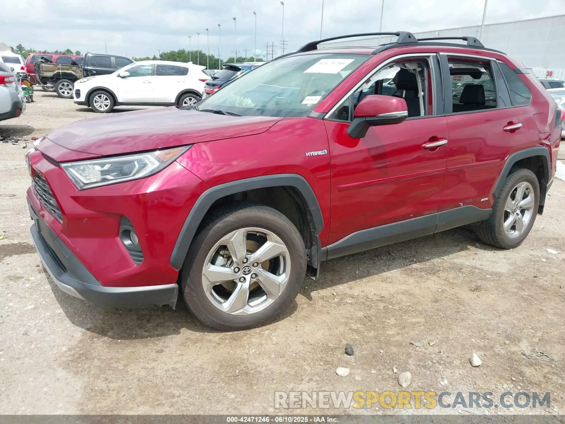 2 Photograph of a damaged car JTMD6RFV2MD045043 TOYOTA RAV4 HYBRID 2021