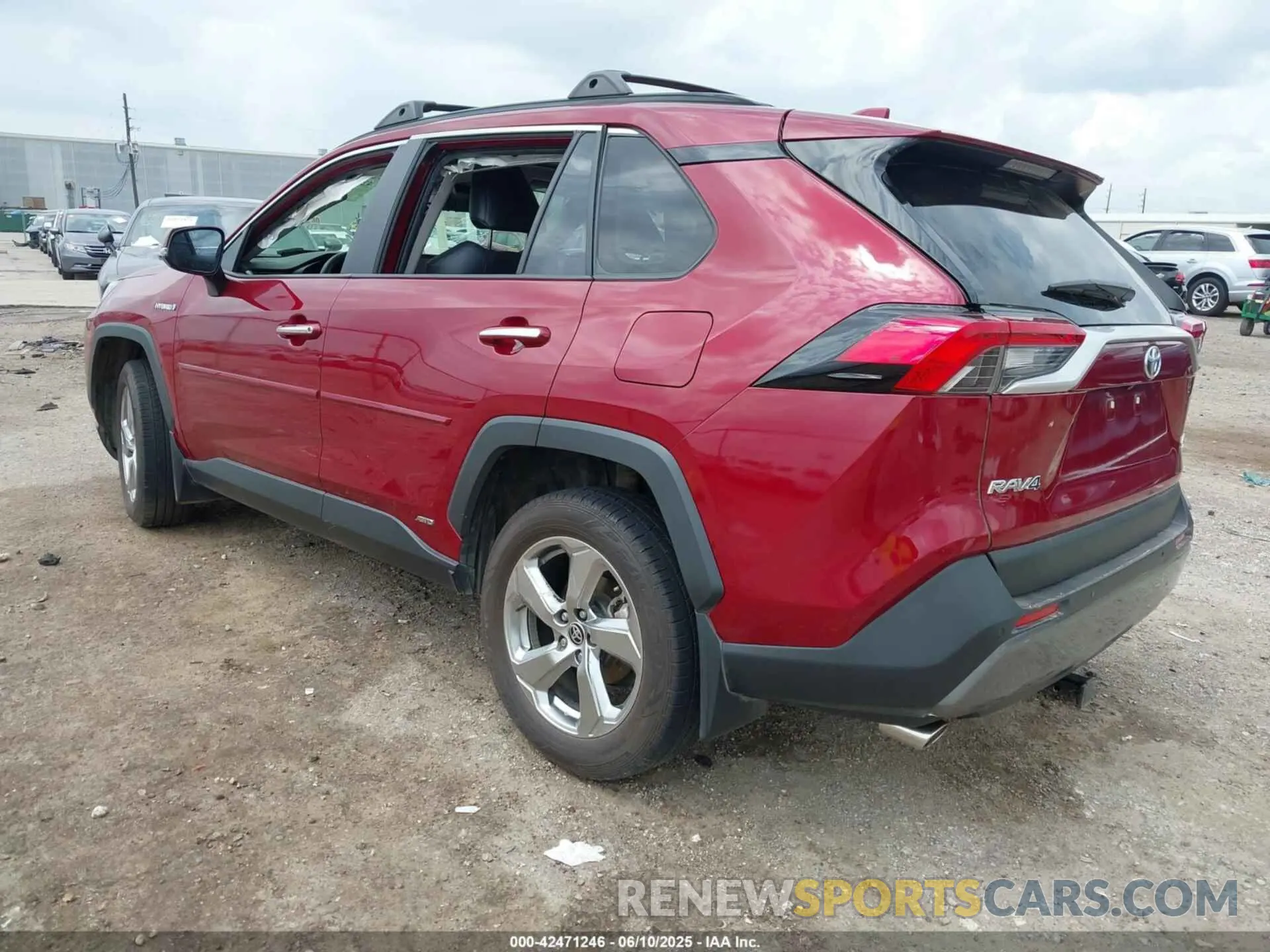 3 Photograph of a damaged car JTMD6RFV2MD045043 TOYOTA RAV4 HYBRID 2021