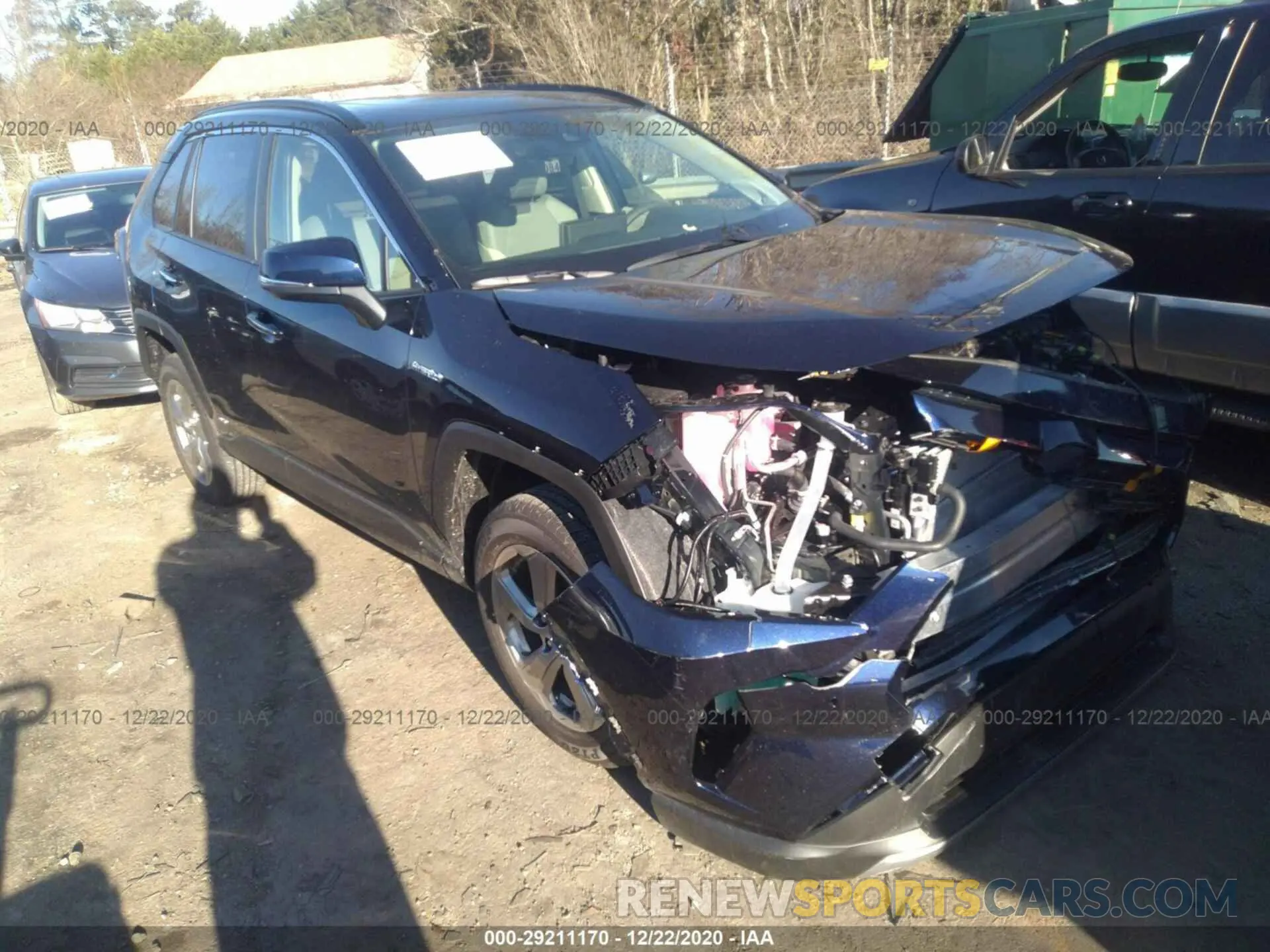 1 Photograph of a damaged car JTMD6RFV5MD010108 TOYOTA RAV4 HYBRID 2021