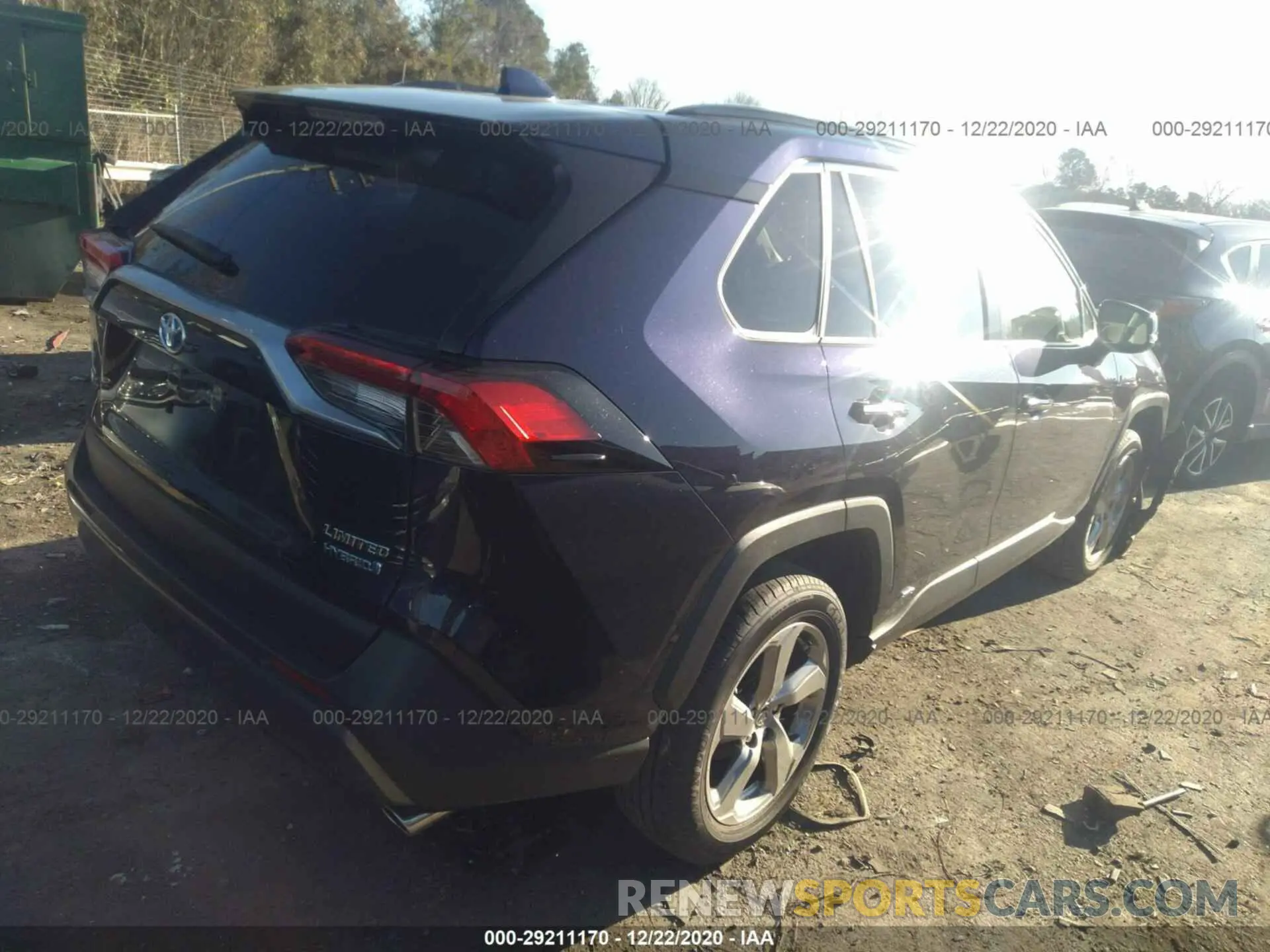 4 Photograph of a damaged car JTMD6RFV5MD010108 TOYOTA RAV4 HYBRID 2021