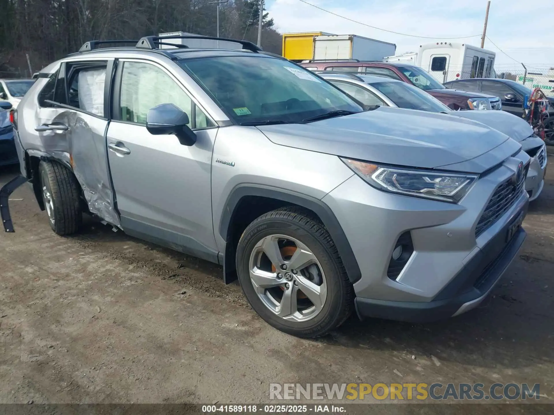 1 Photograph of a damaged car JTMD6RFVXMD034887 TOYOTA RAV4 HYBRID 2021