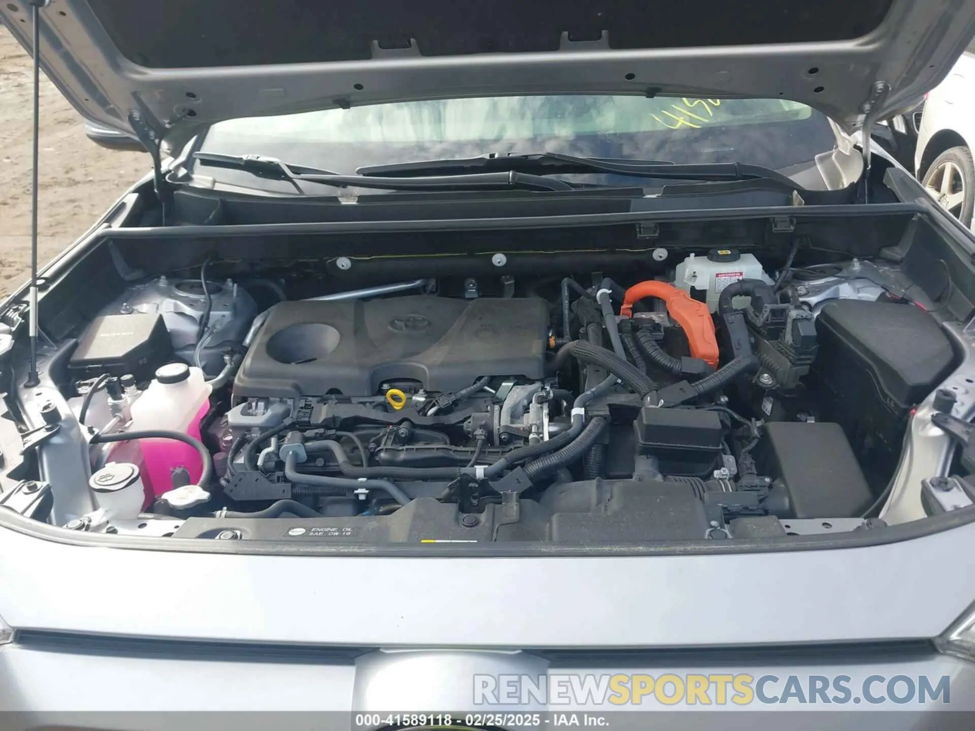 10 Photograph of a damaged car JTMD6RFVXMD034887 TOYOTA RAV4 HYBRID 2021