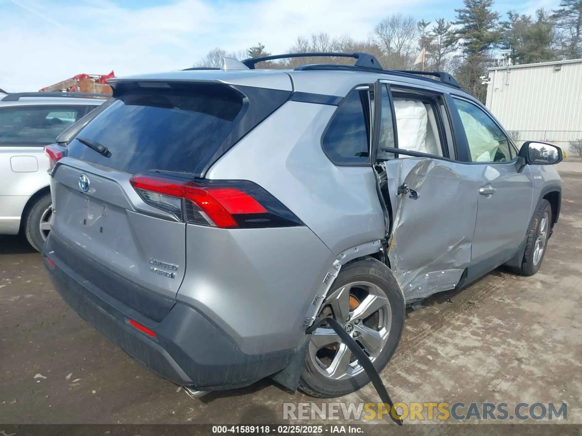 4 Photograph of a damaged car JTMD6RFVXMD034887 TOYOTA RAV4 HYBRID 2021