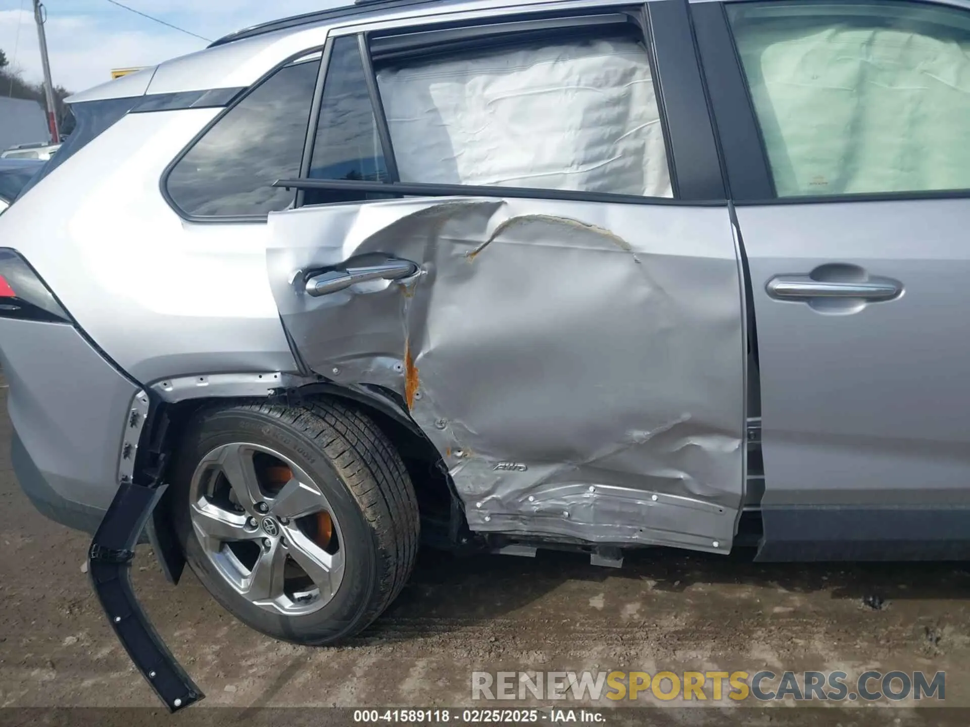 6 Photograph of a damaged car JTMD6RFVXMD034887 TOYOTA RAV4 HYBRID 2021