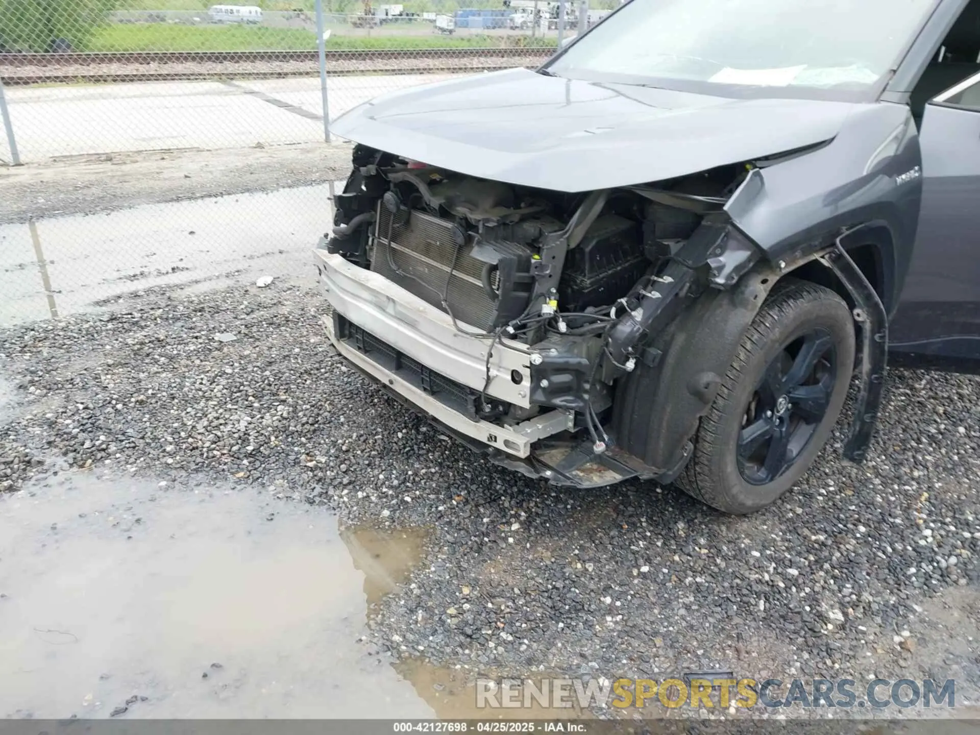 6 Photograph of a damaged car JTME6RFV0MD515817 TOYOTA RAV4 HYBRID 2021