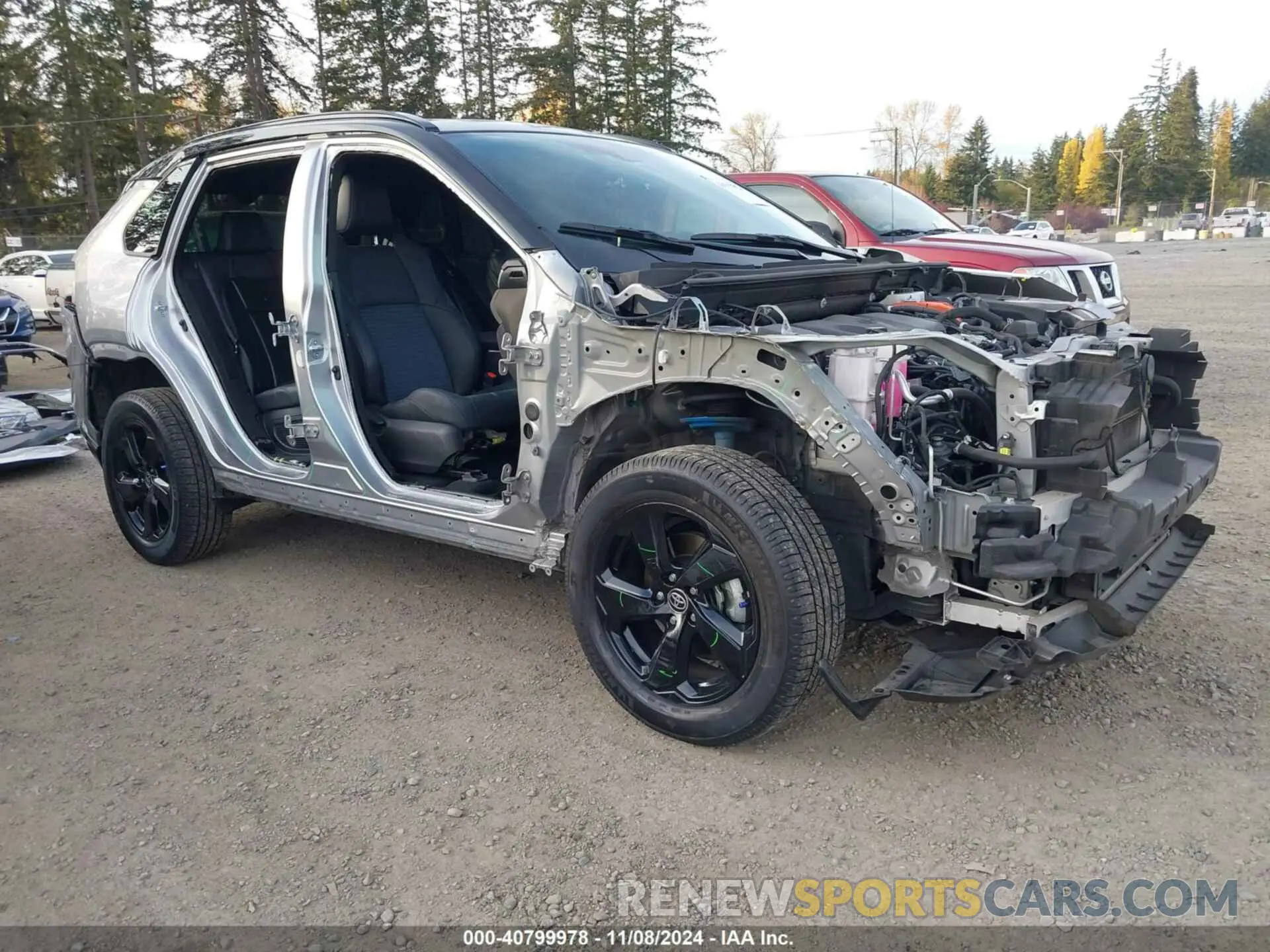 1 Photograph of a damaged car JTME6RFV0MJ011303 TOYOTA RAV4 HYBRID 2021