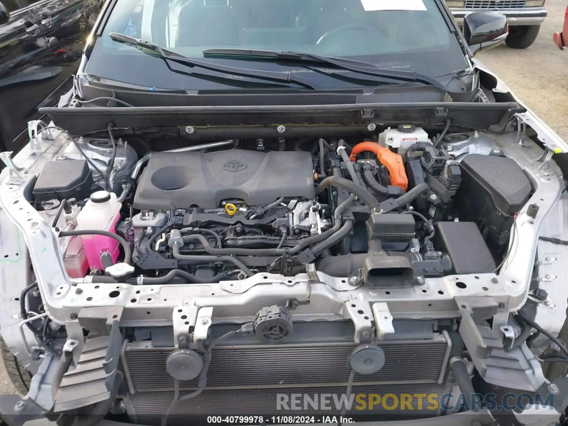 10 Photograph of a damaged car JTME6RFV0MJ011303 TOYOTA RAV4 HYBRID 2021