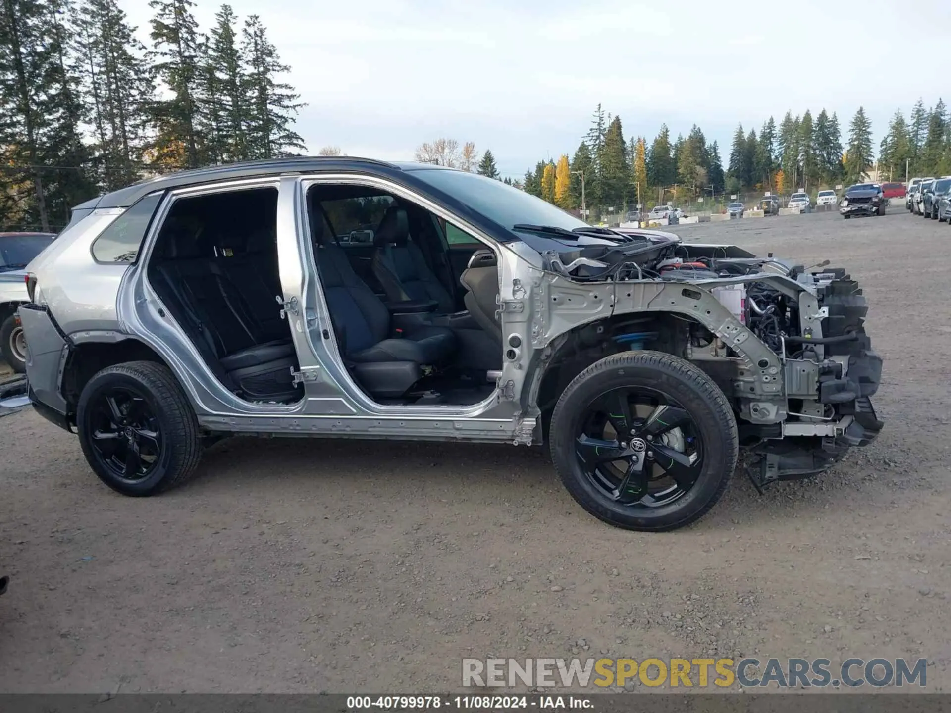 14 Photograph of a damaged car JTME6RFV0MJ011303 TOYOTA RAV4 HYBRID 2021