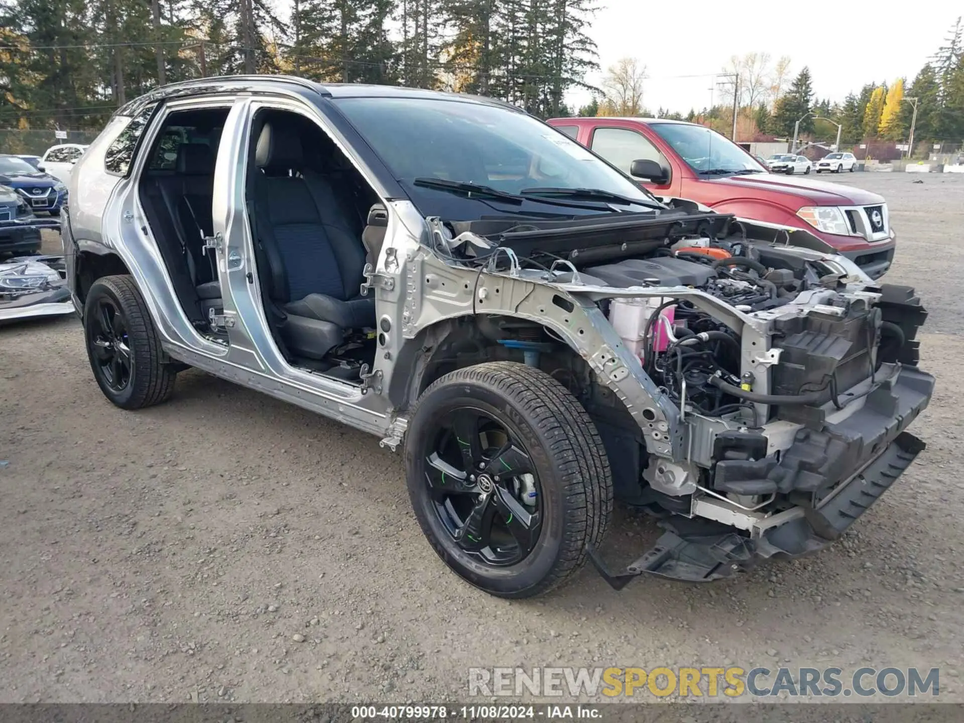 6 Photograph of a damaged car JTME6RFV0MJ011303 TOYOTA RAV4 HYBRID 2021