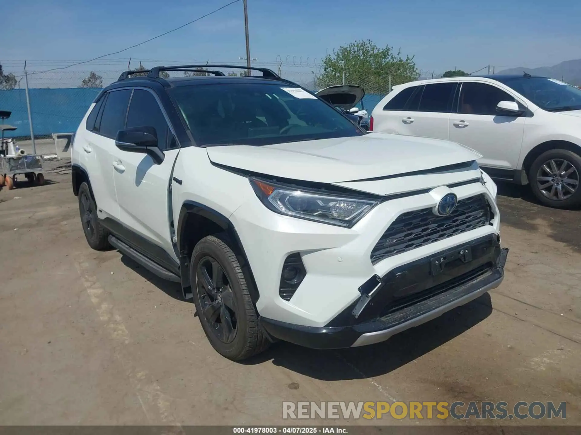 1 Photograph of a damaged car JTME6RFV2MD515379 TOYOTA RAV4 HYBRID 2021