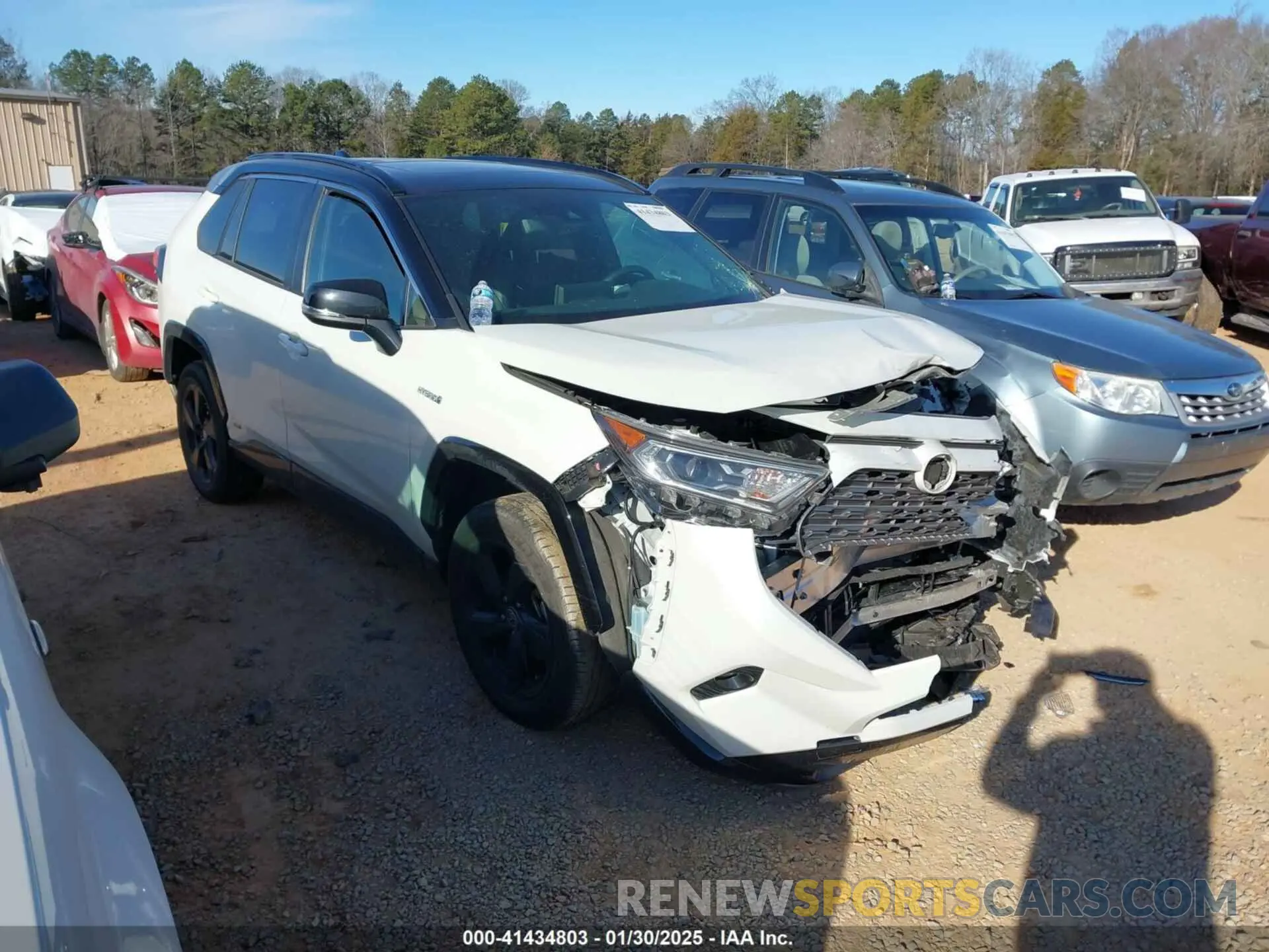 1 Photograph of a damaged car JTME6RFV3MD515908 TOYOTA RAV4 HYBRID 2021