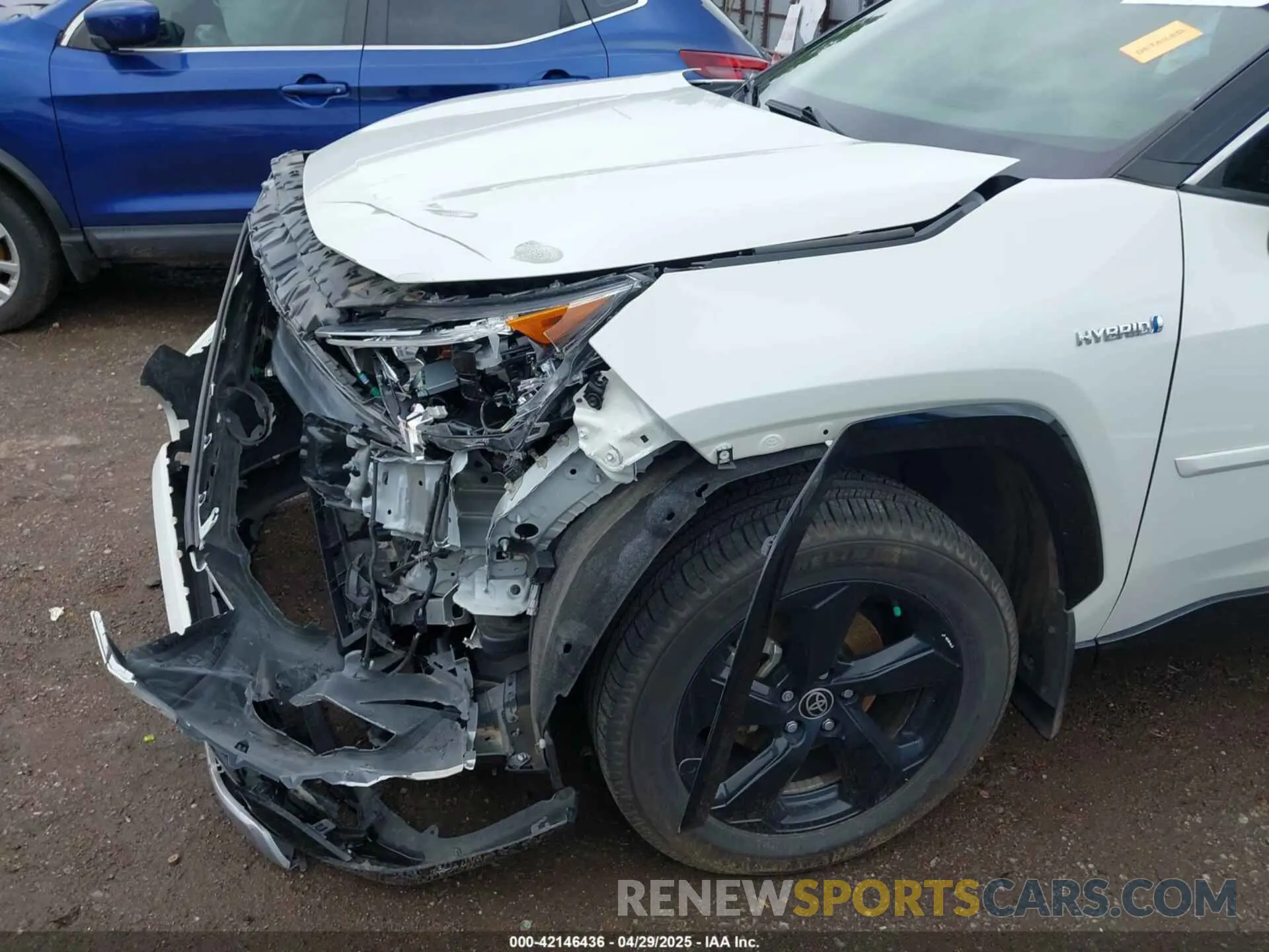 6 Photograph of a damaged car JTME6RFV5MJ011927 TOYOTA RAV4 HYBRID 2021
