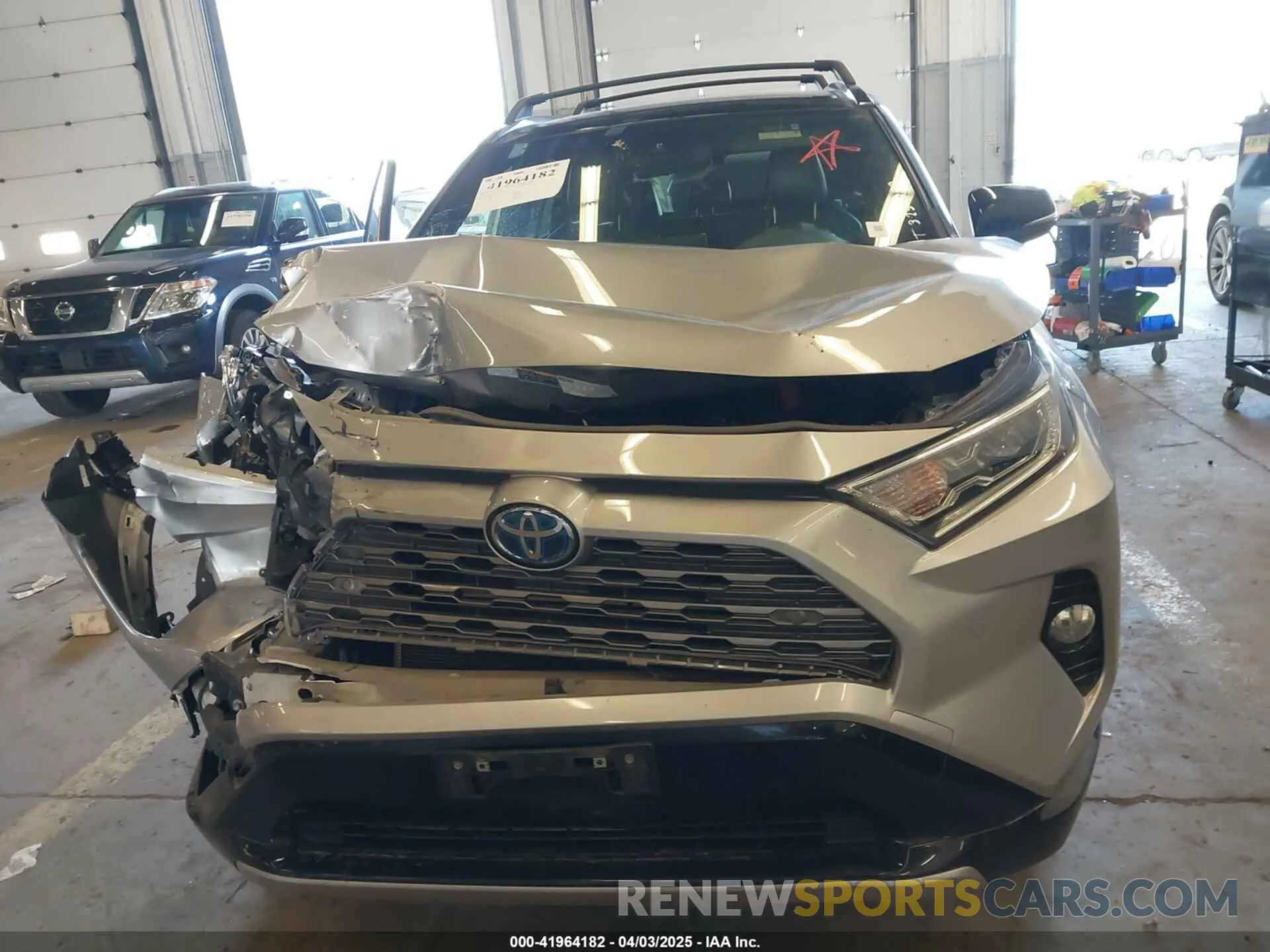 12 Photograph of a damaged car JTME6RFV9MJ006665 TOYOTA RAV4 HYBRID 2021
