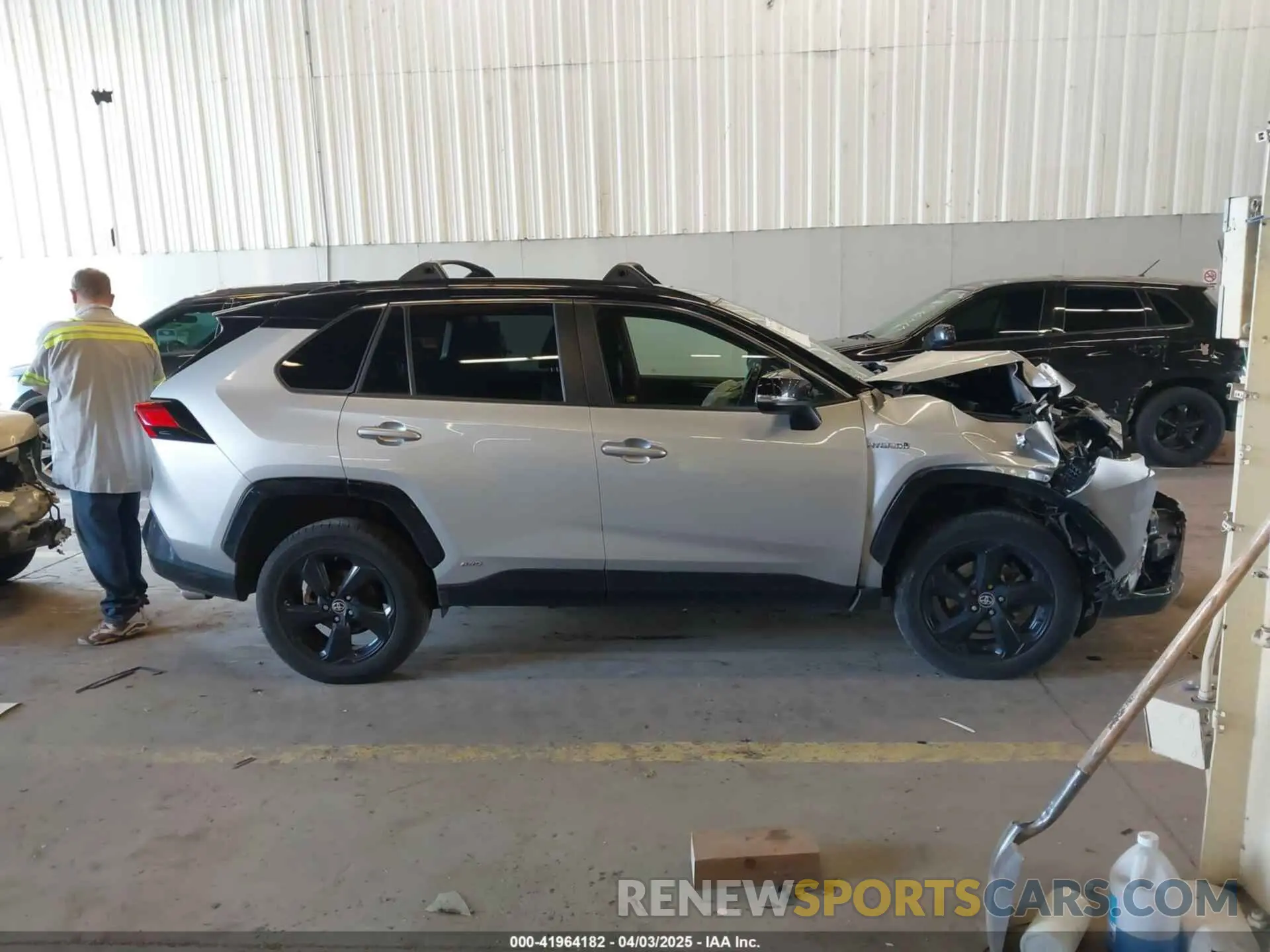 13 Photograph of a damaged car JTME6RFV9MJ006665 TOYOTA RAV4 HYBRID 2021