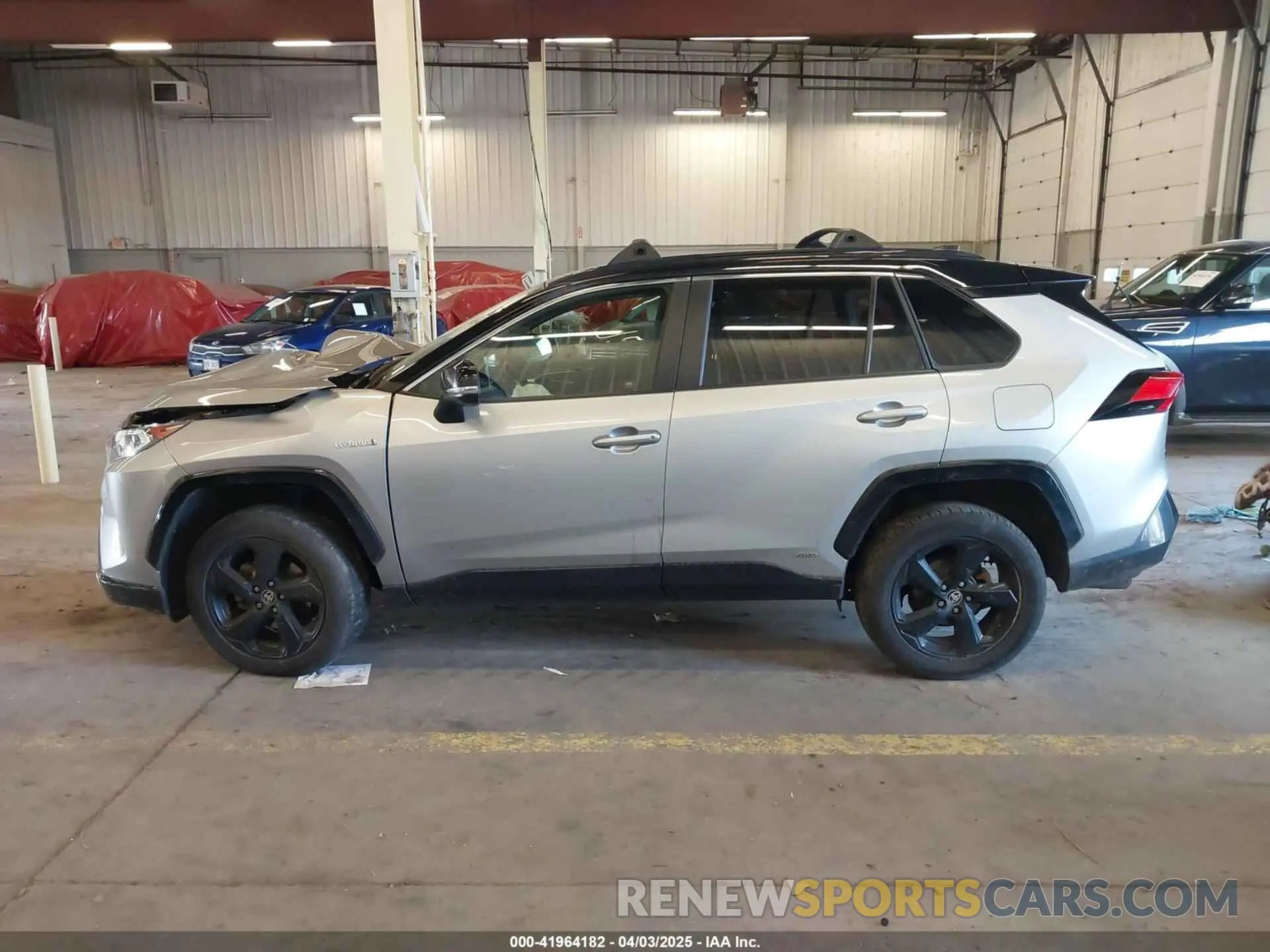 14 Photograph of a damaged car JTME6RFV9MJ006665 TOYOTA RAV4 HYBRID 2021