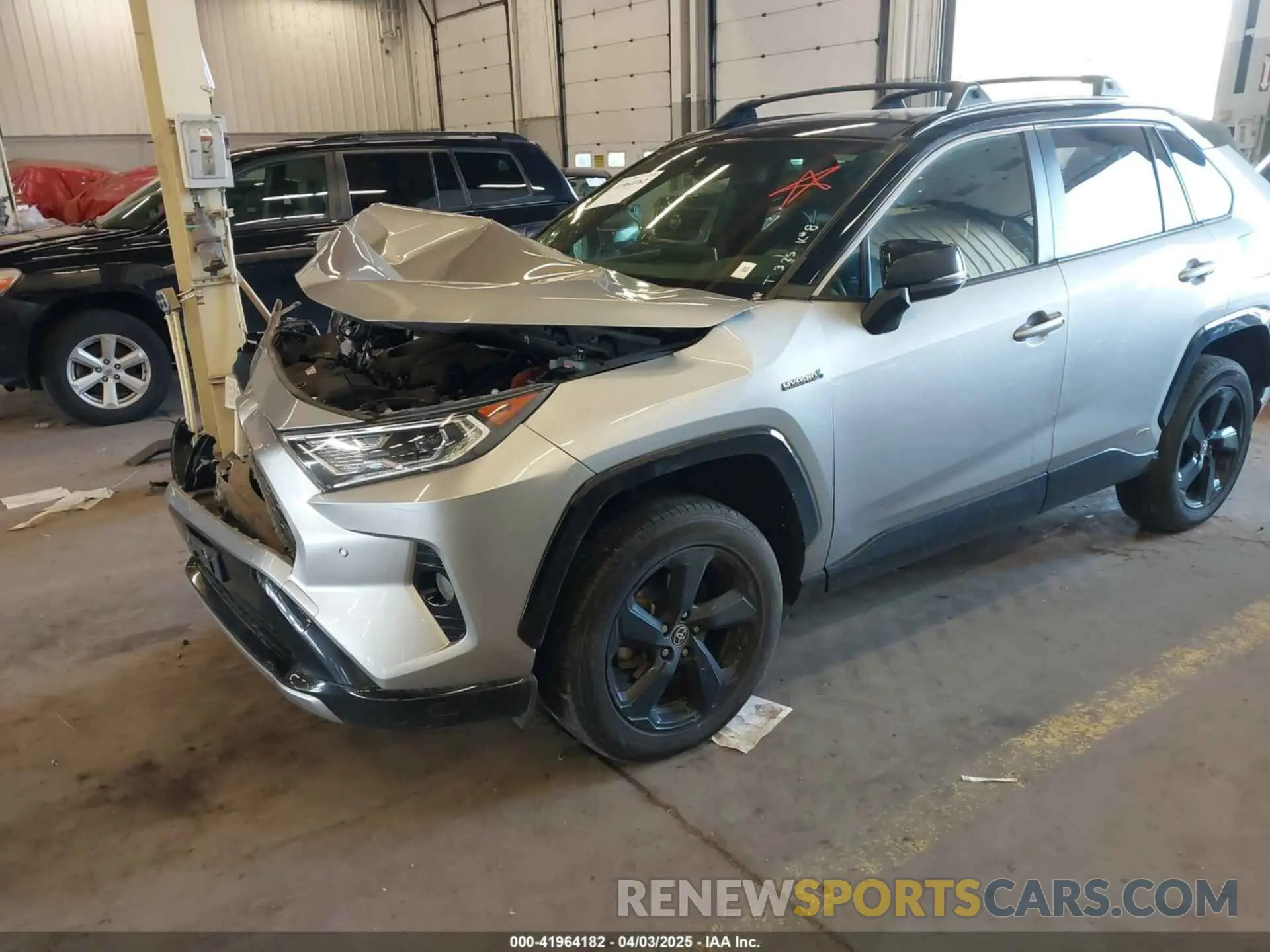 6 Photograph of a damaged car JTME6RFV9MJ006665 TOYOTA RAV4 HYBRID 2021