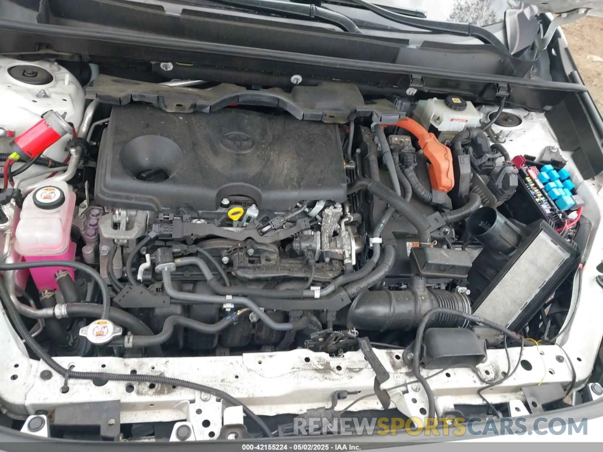 10 Photograph of a damaged car JTMLWRFV3MD114964 TOYOTA RAV4 HYBRID 2021