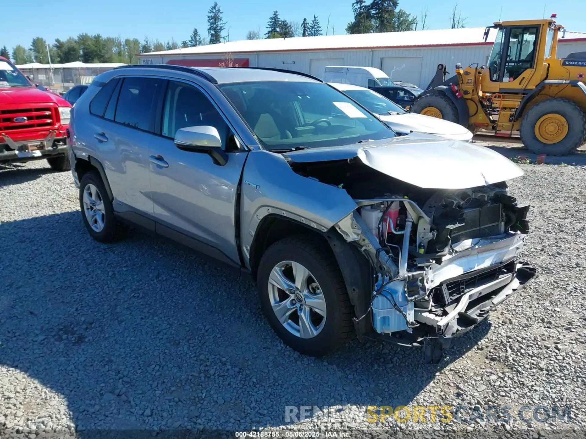 1 Photograph of a damaged car JTMMWRFV2MD122204 TOYOTA RAV4 HYBRID 2021