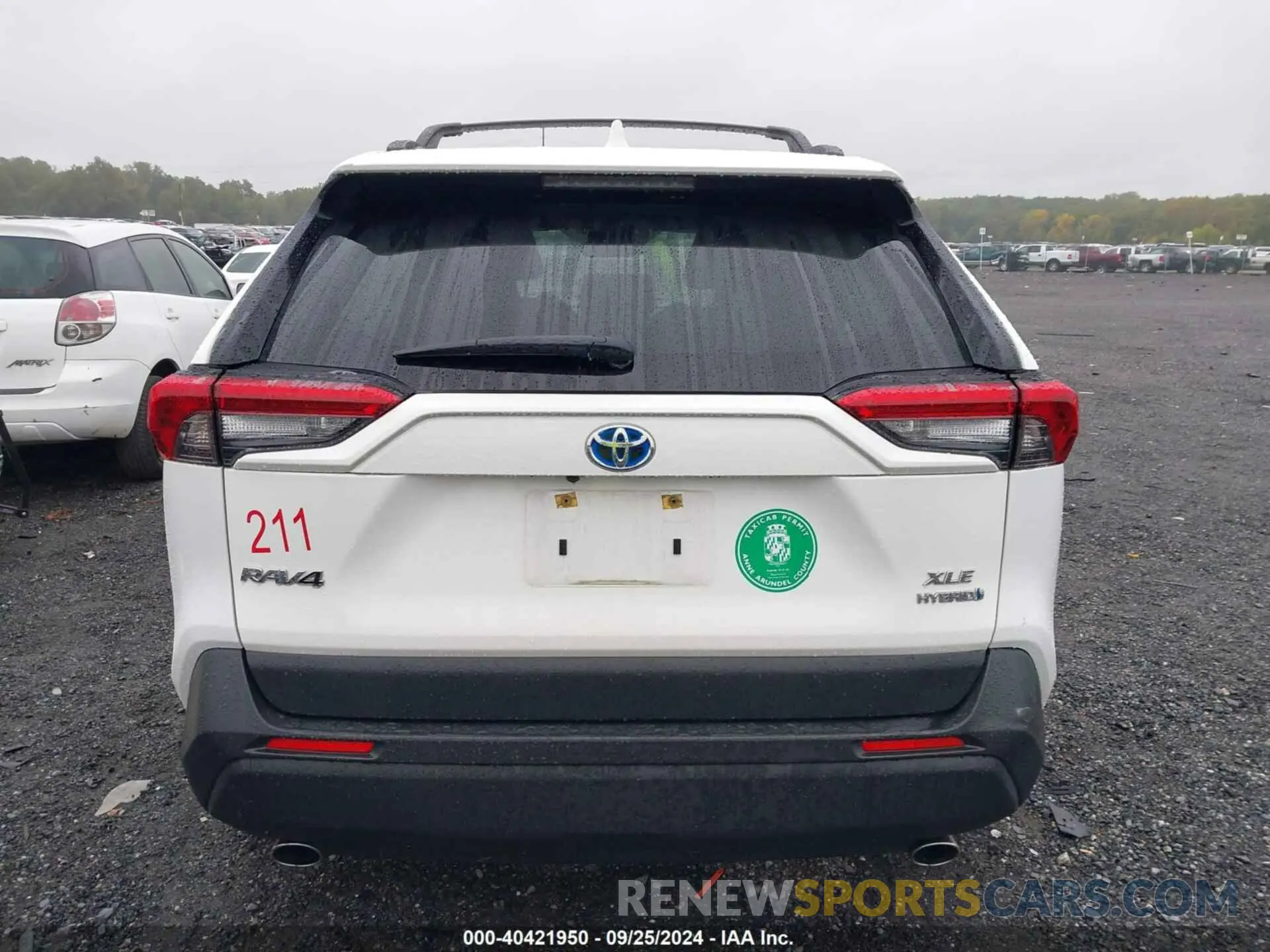 16 Photograph of a damaged car JTMR6RFV0MD011625 TOYOTA RAV4 HYBRID 2021