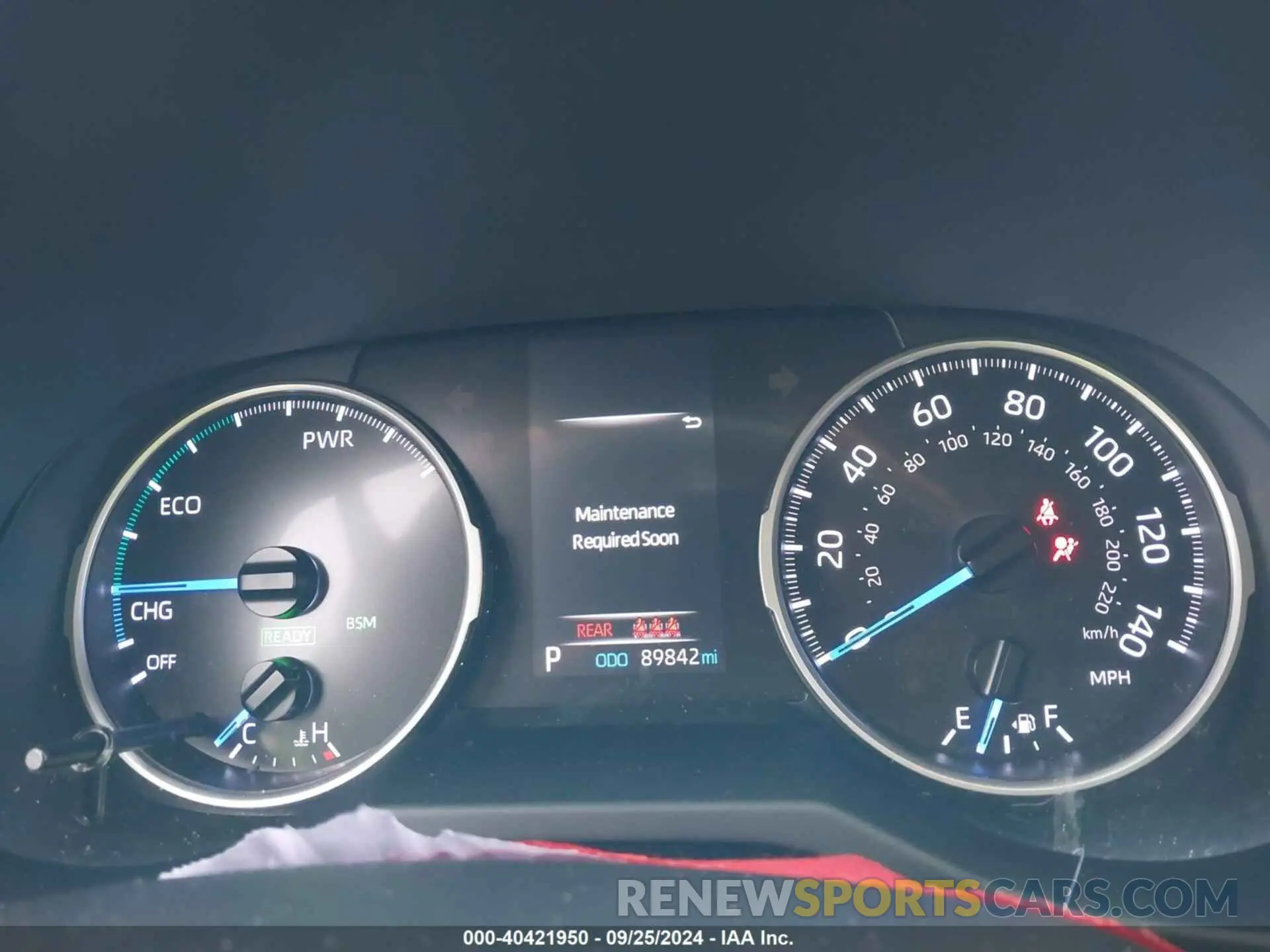 7 Photograph of a damaged car JTMR6RFV0MD011625 TOYOTA RAV4 HYBRID 2021