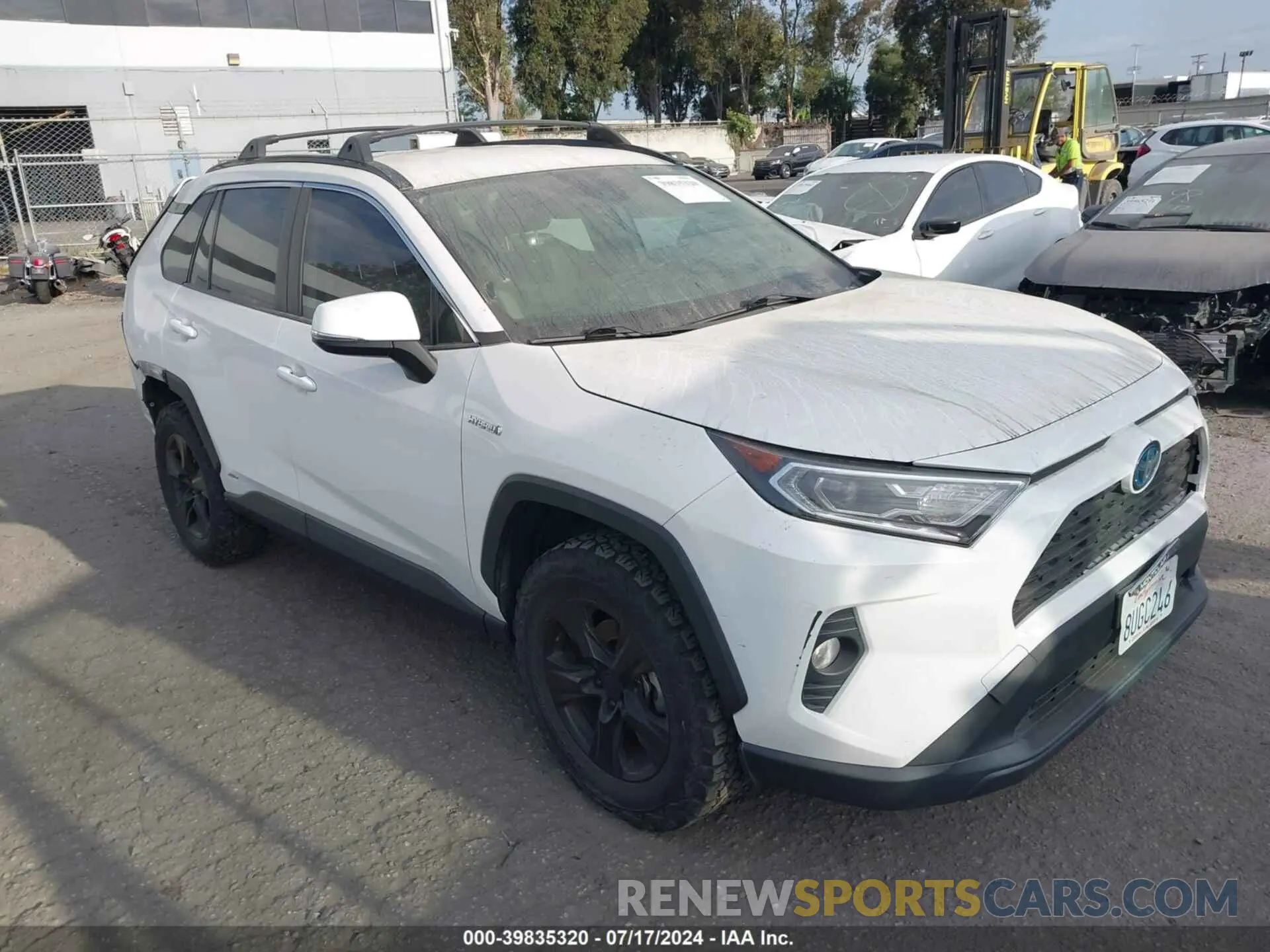 1 Photograph of a damaged car JTMR6RFV6MD017185 TOYOTA RAV4 HYBRID 2021