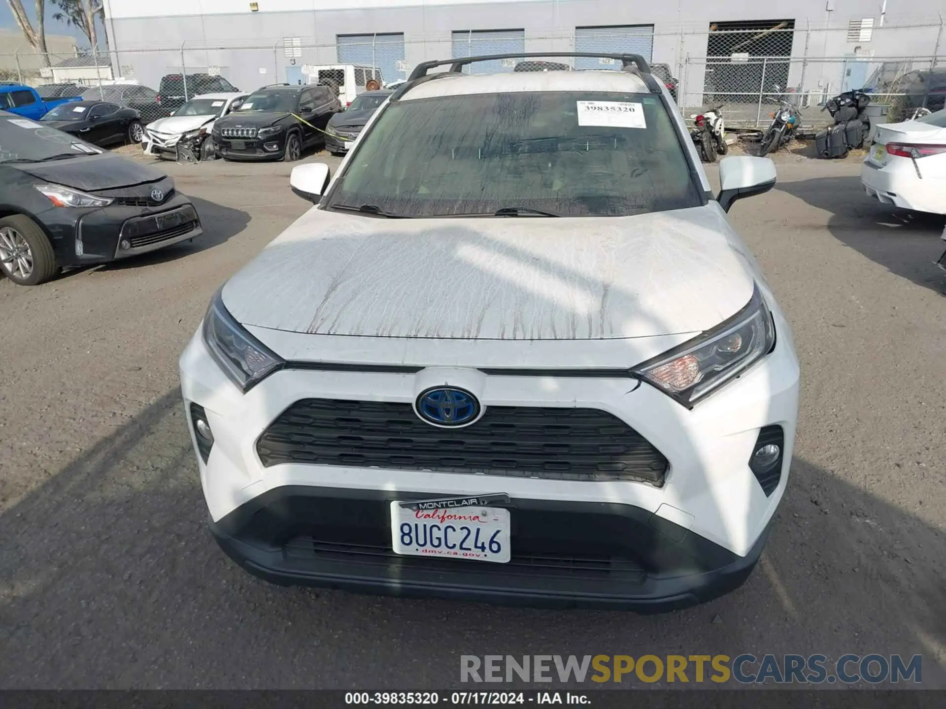 13 Photograph of a damaged car JTMR6RFV6MD017185 TOYOTA RAV4 HYBRID 2021