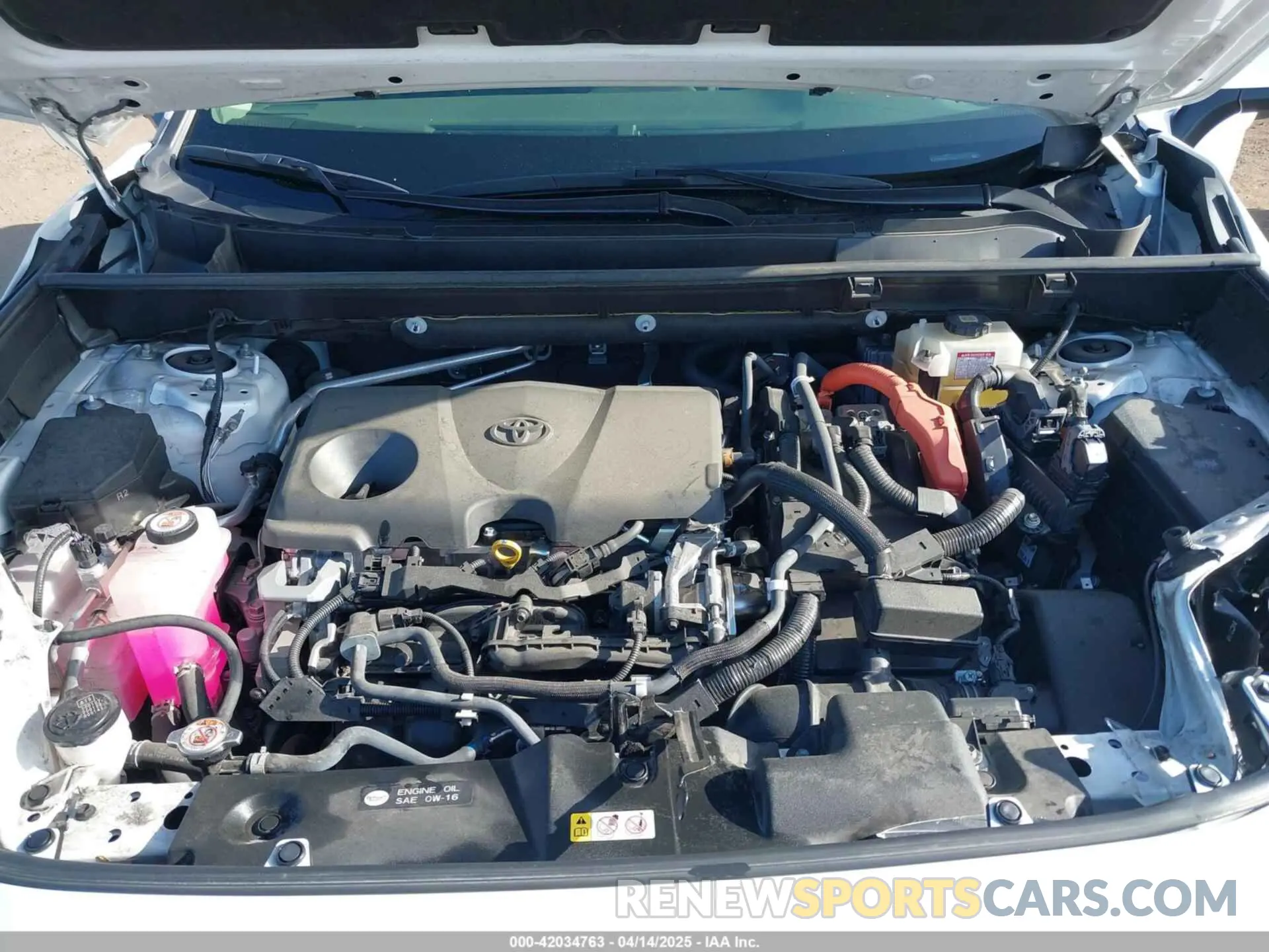 10 Photograph of a damaged car JTMRWRFV1MD107344 TOYOTA RAV4 HYBRID 2021