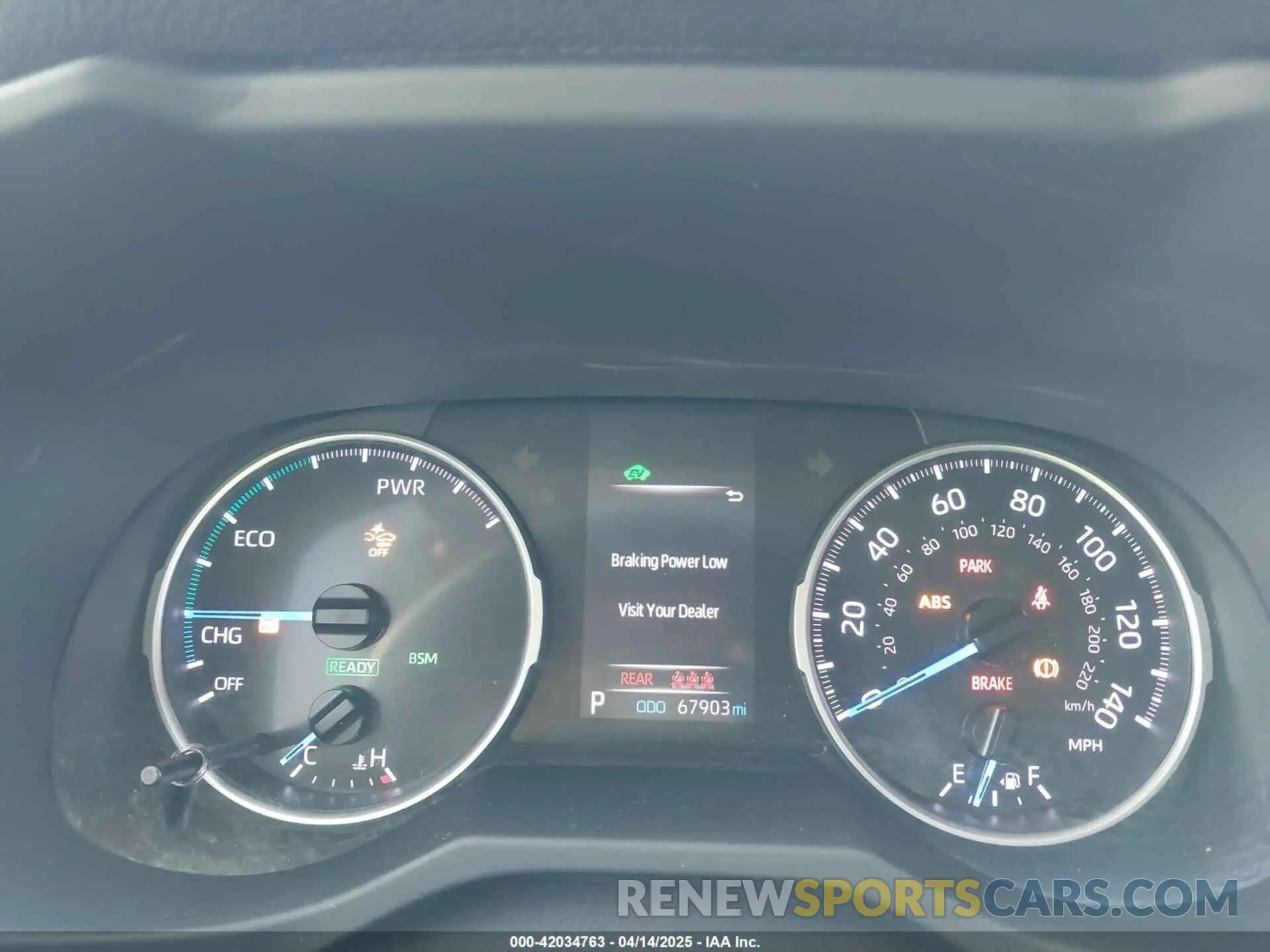 7 Photograph of a damaged car JTMRWRFV1MD107344 TOYOTA RAV4 HYBRID 2021
