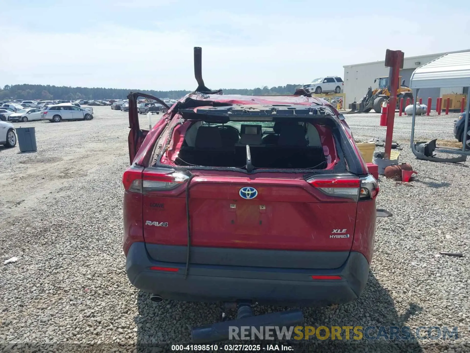 15 Photograph of a damaged car JTMRWRFV2MD123696 TOYOTA RAV4 HYBRID 2021