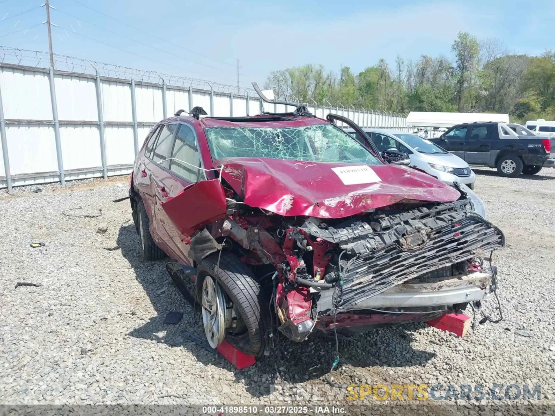 6 Photograph of a damaged car JTMRWRFV2MD123696 TOYOTA RAV4 HYBRID 2021