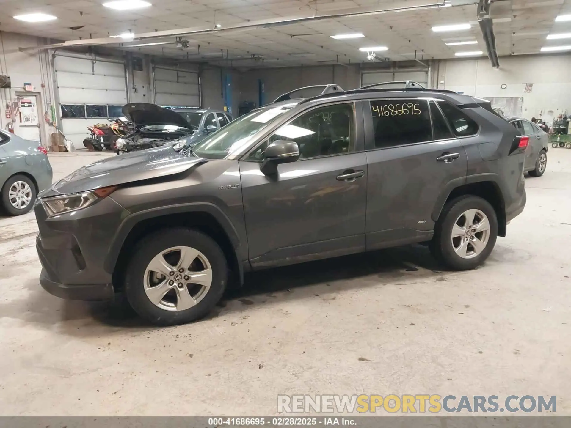 15 Photograph of a damaged car JTMRWRFV2MD125979 TOYOTA RAV4 HYBRID 2021